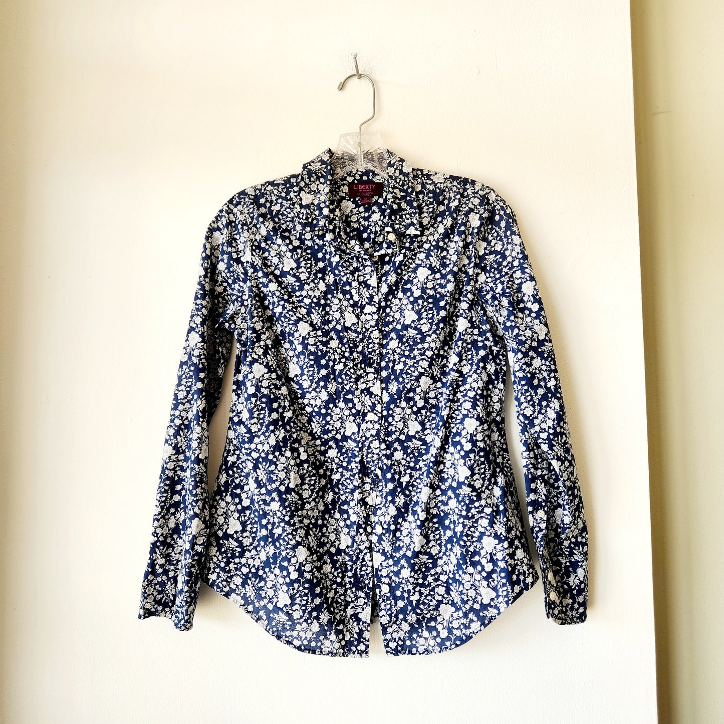 Liberty Fabric for J Crew Button Up Shirt - size 0