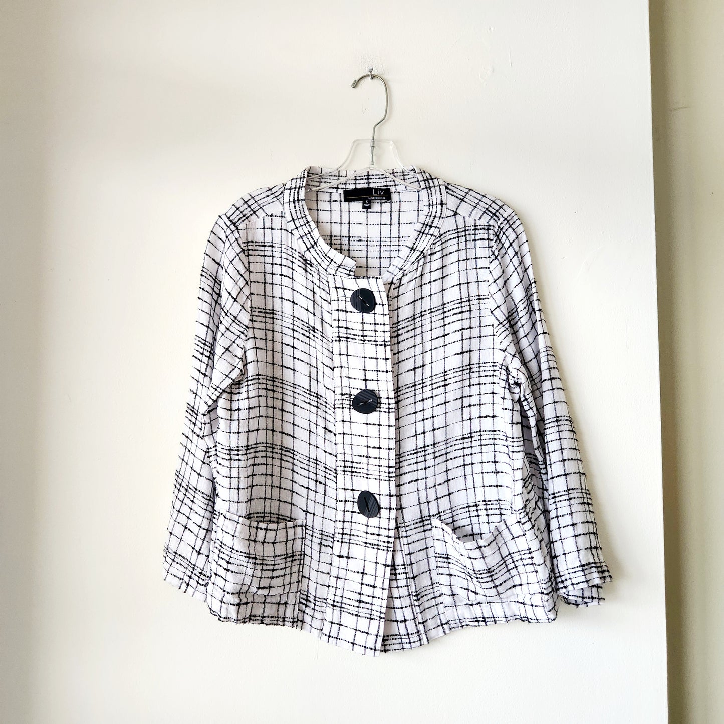 Liv by Habitat Clothes Textured Button Up Top - S