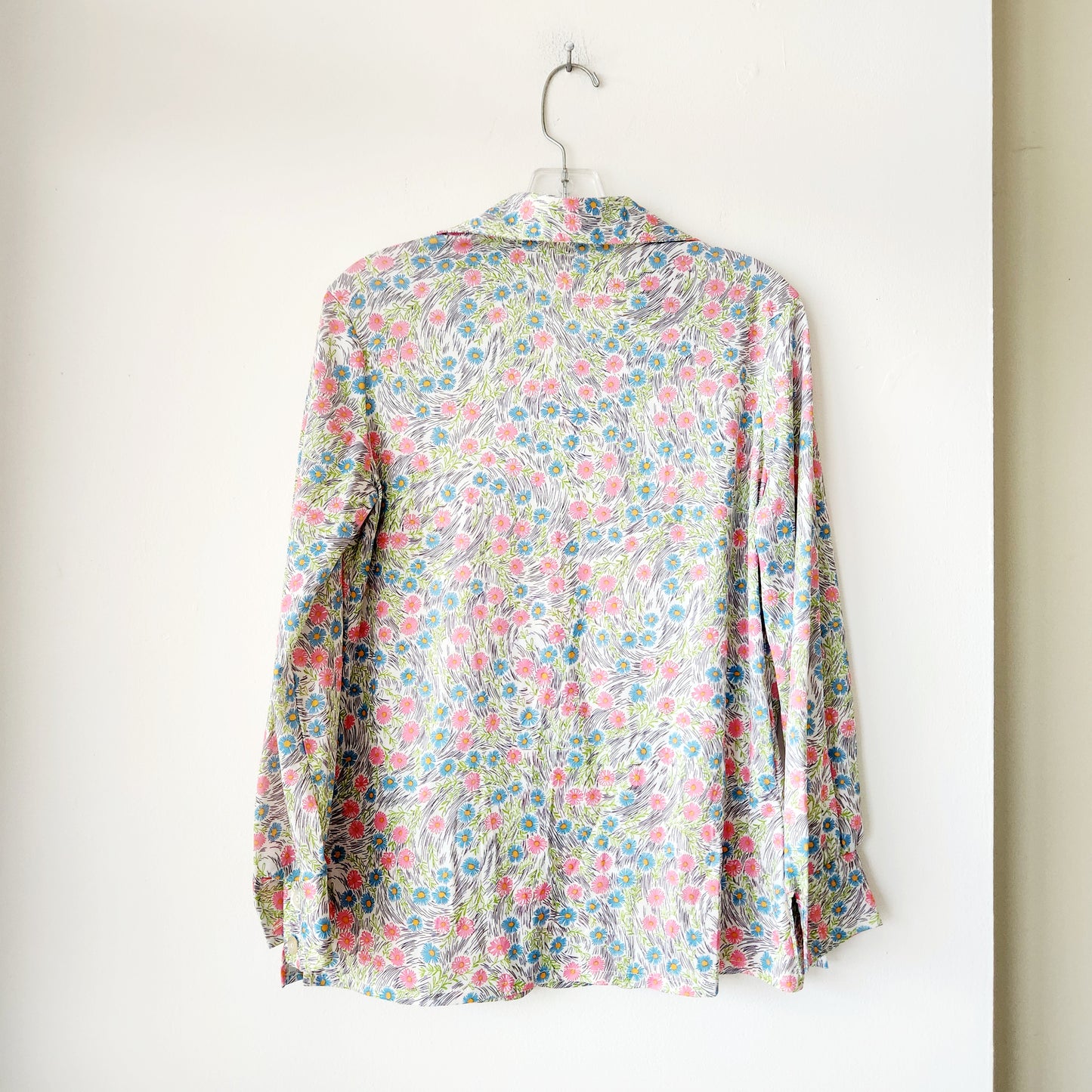 Vintage Peck & Peck Floral Button Up Top - approx S