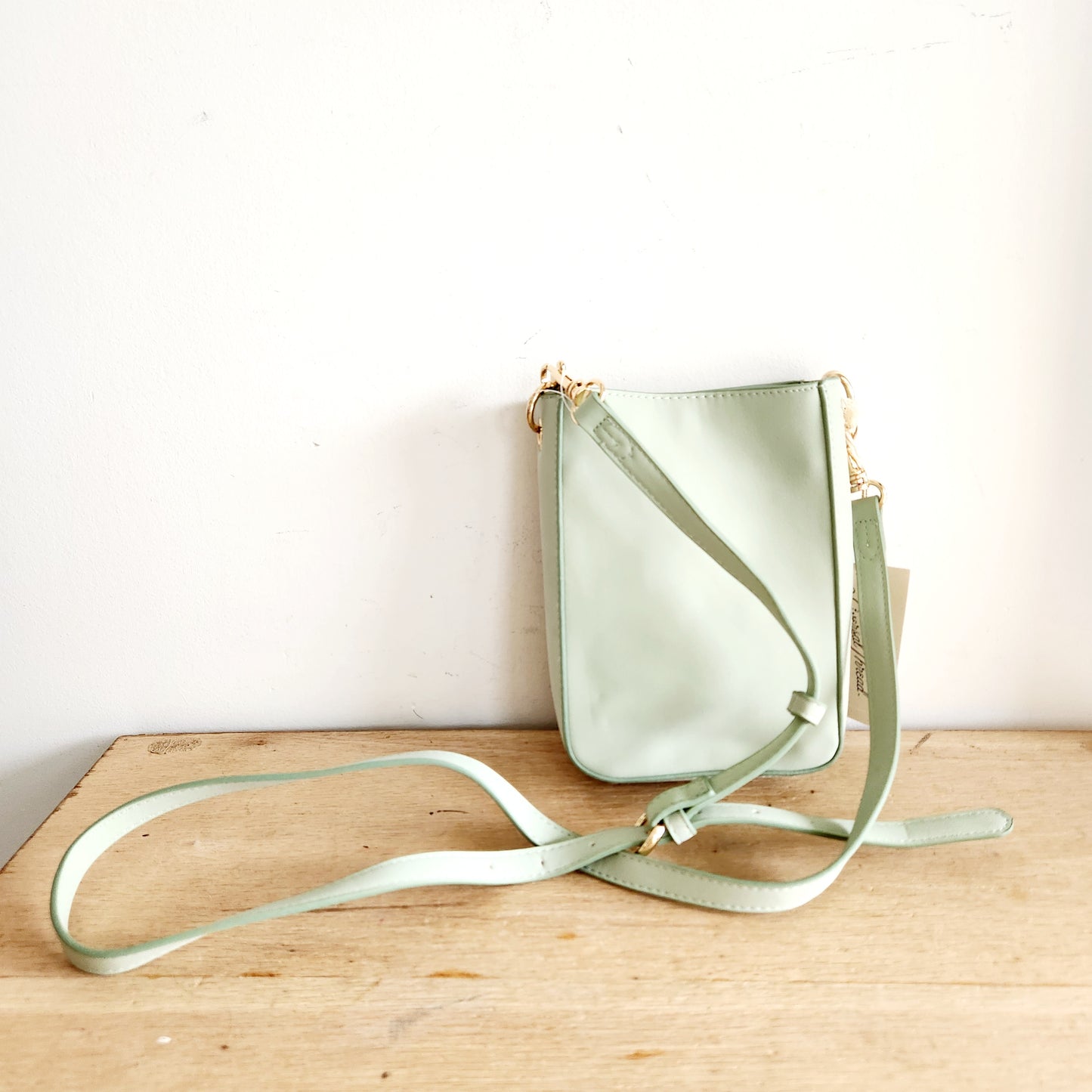 Universal Thread Mint Faux Leather Crossbody Purse - New