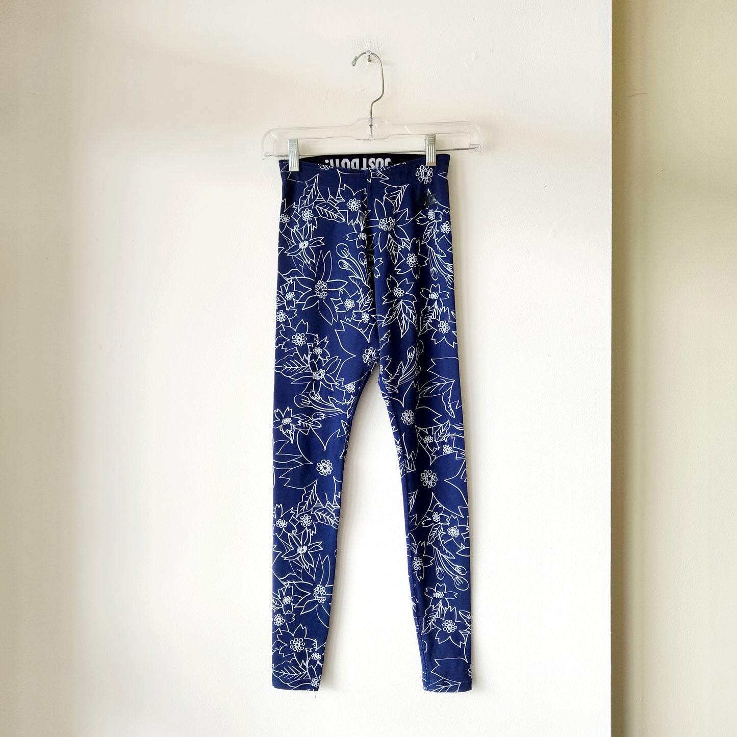 Nike Cotton Navy Leggings - XS