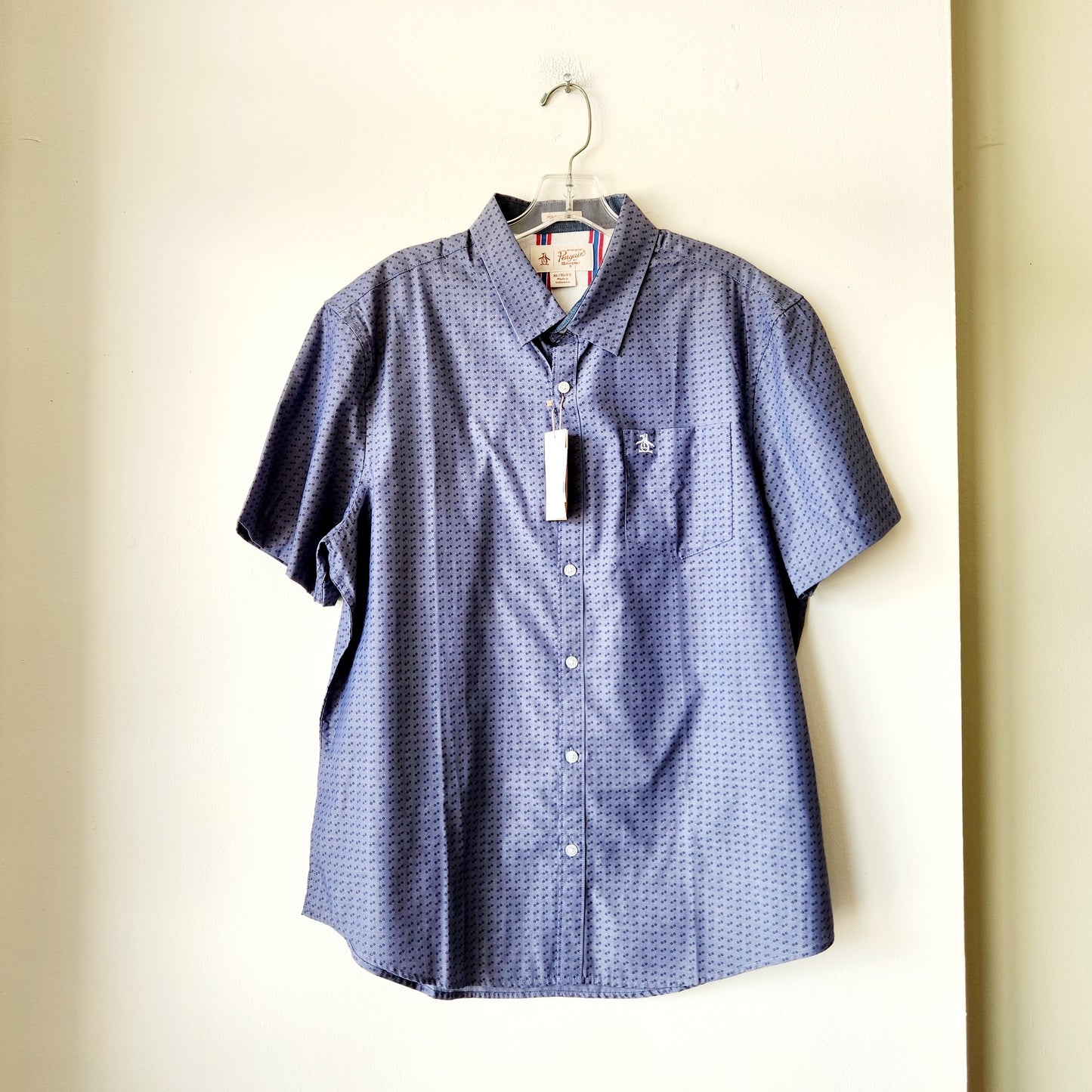 Penguin by Munsingwear Short Sleeve Button Up Shirt - XL - New