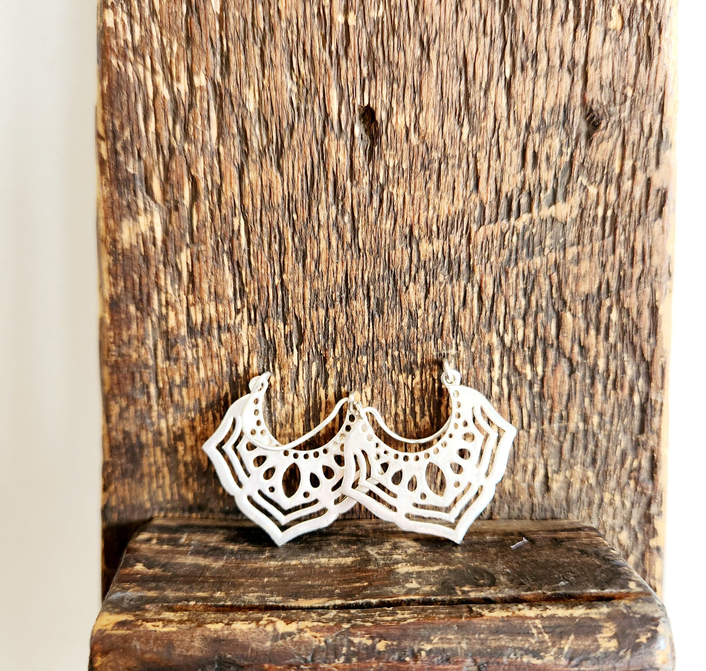 Silvertone Earrings