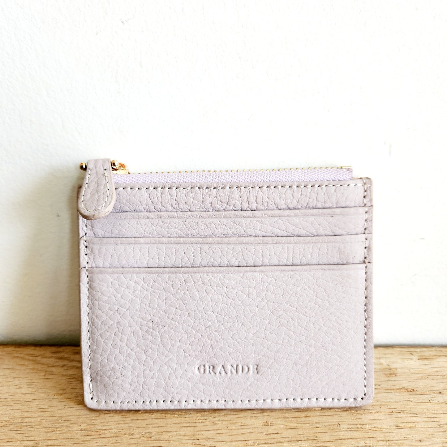 Grande Leather Card Case Holder