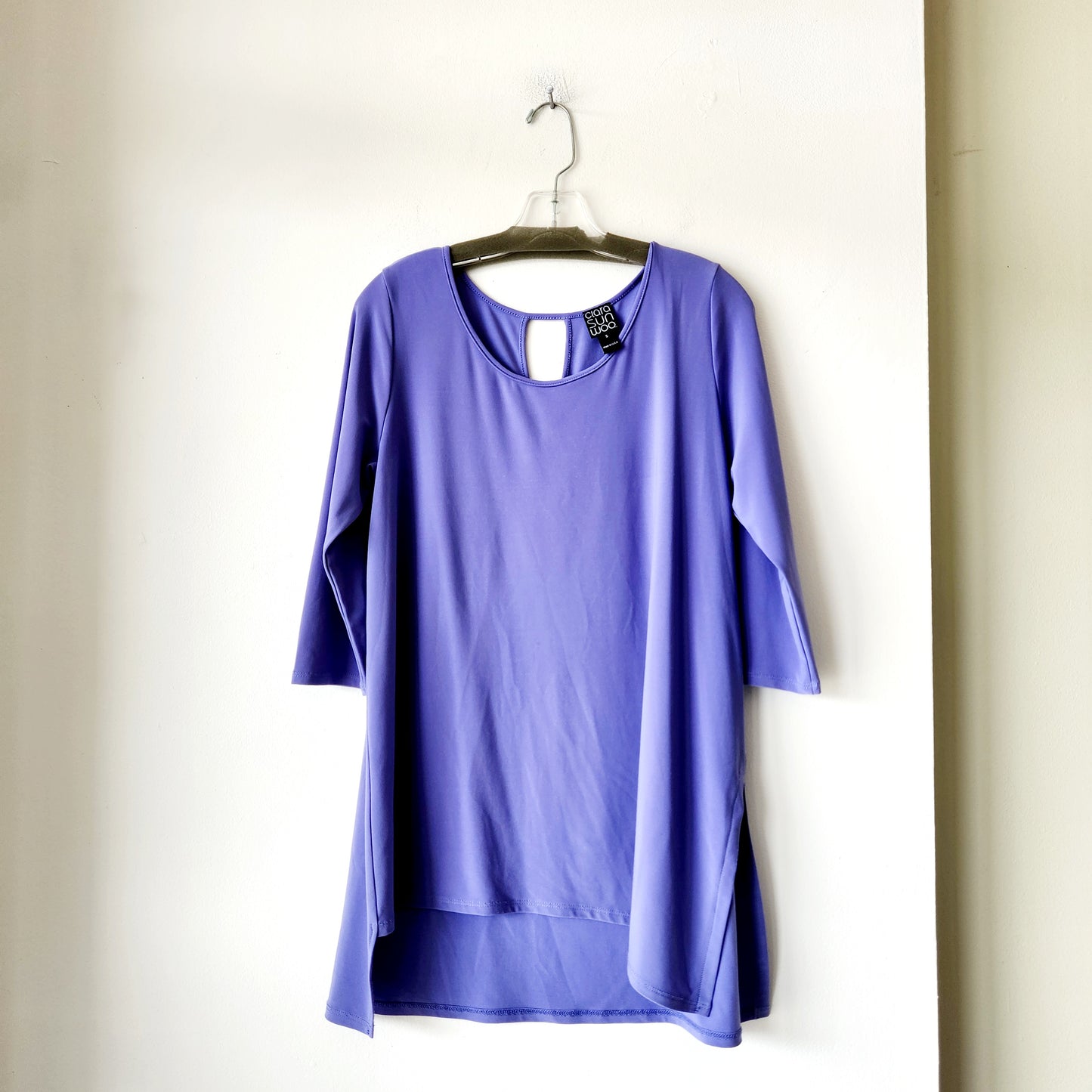 Clara Sunwoo Tunic with Keyhole Detail - S