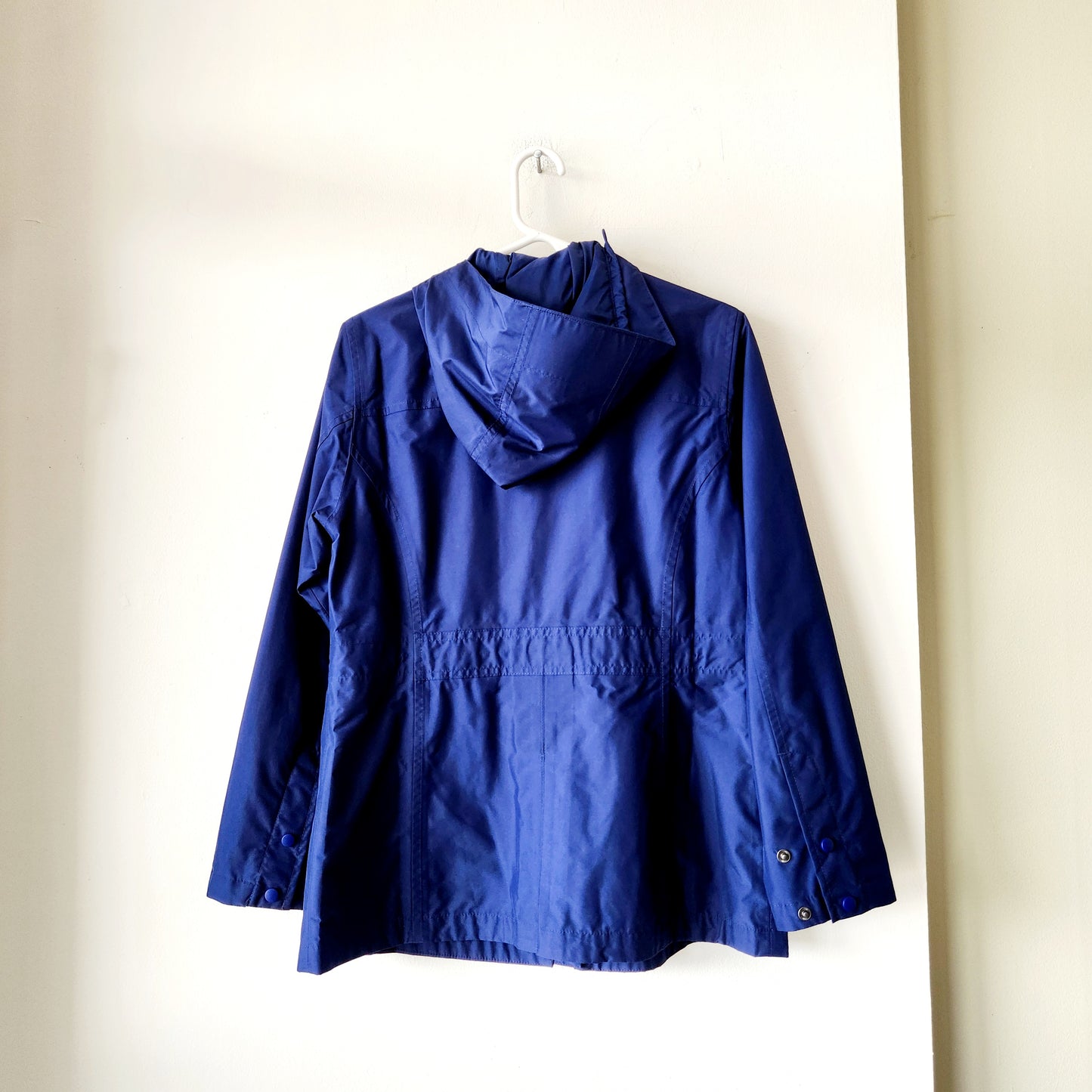 LL Bean Navy Raincoat - S Petite