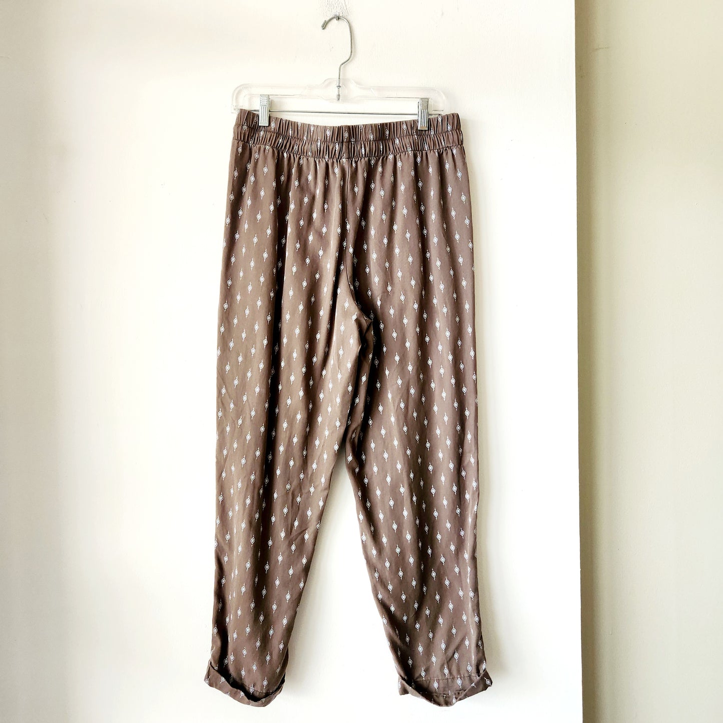 Garnet Hill 100% Tencel Drawstring Pants - size 8