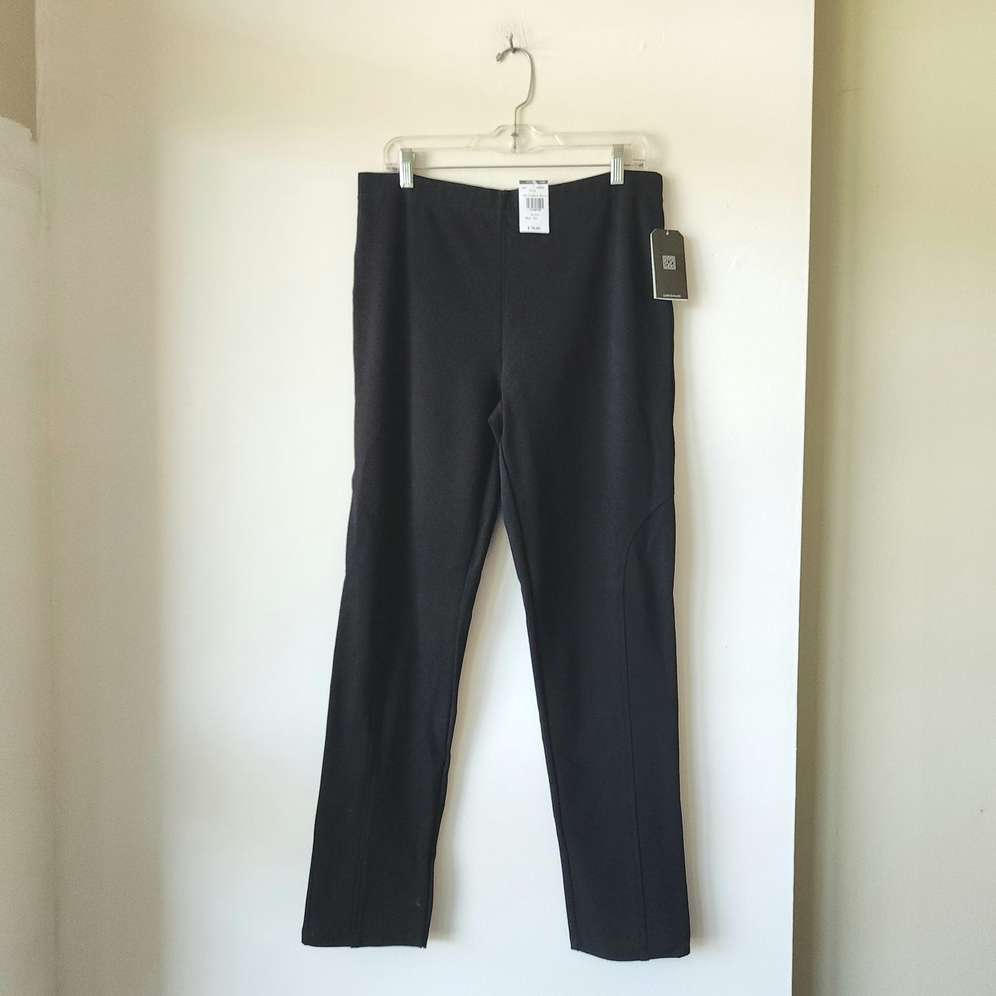Clara Sunwoo Black Pull On Pants - XL - New