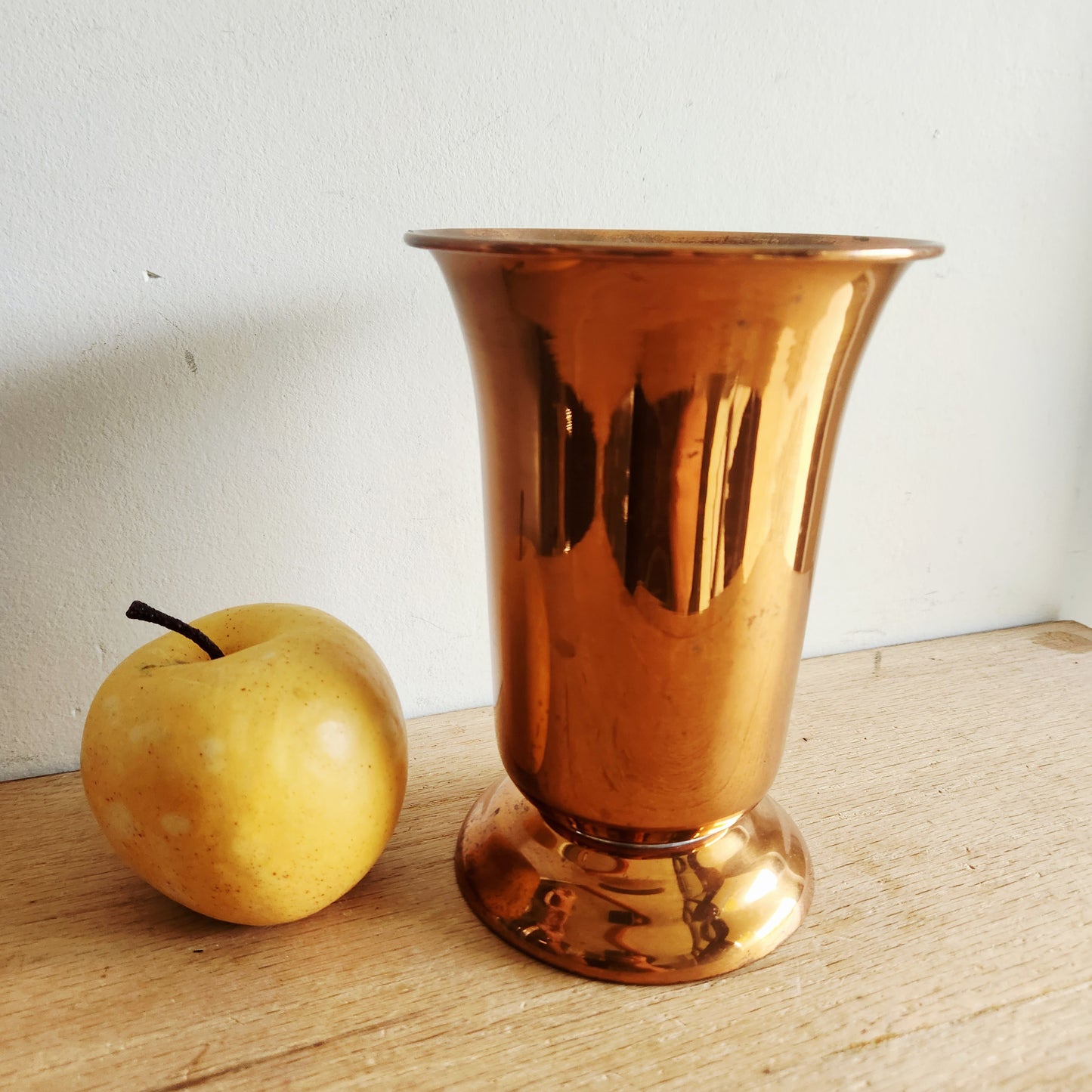 Vintage Copper Guild Vase or Planter 7"