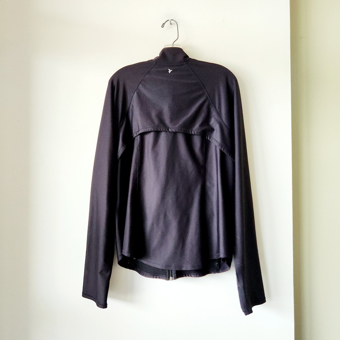 Old Navy Go-Dry PowerSoft Black Zip Up Active Jacket - XXL