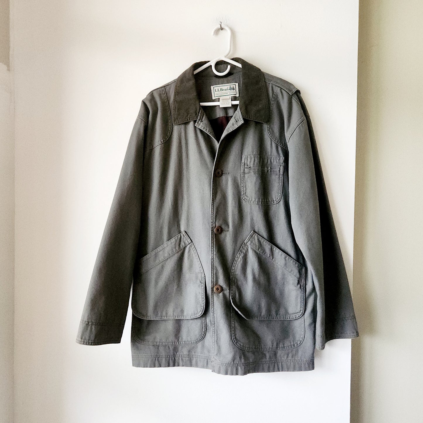 LL Bean 100% Cotton Lined Barn Coat - L