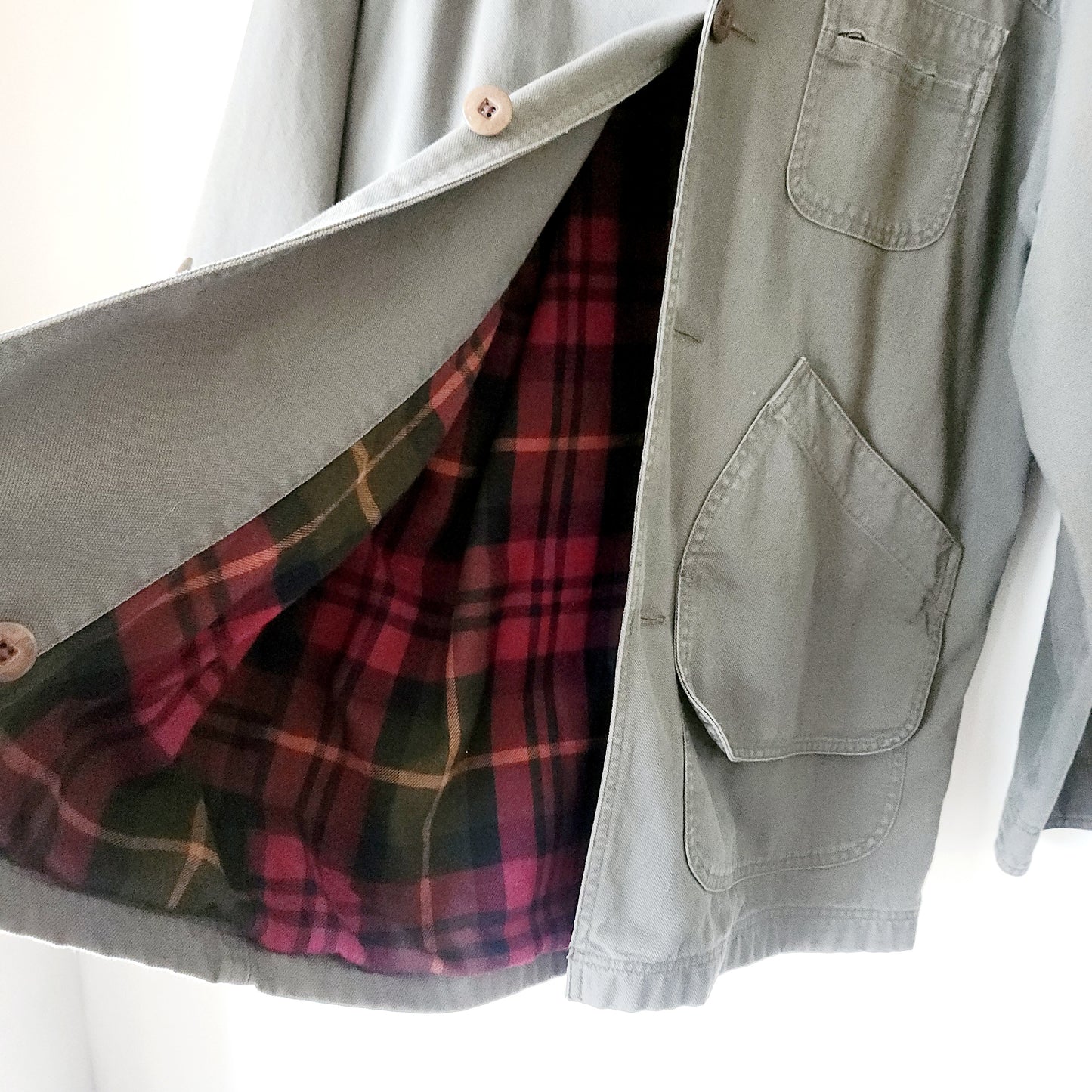 LL Bean 100% Cotton Lined Barn Coat - L