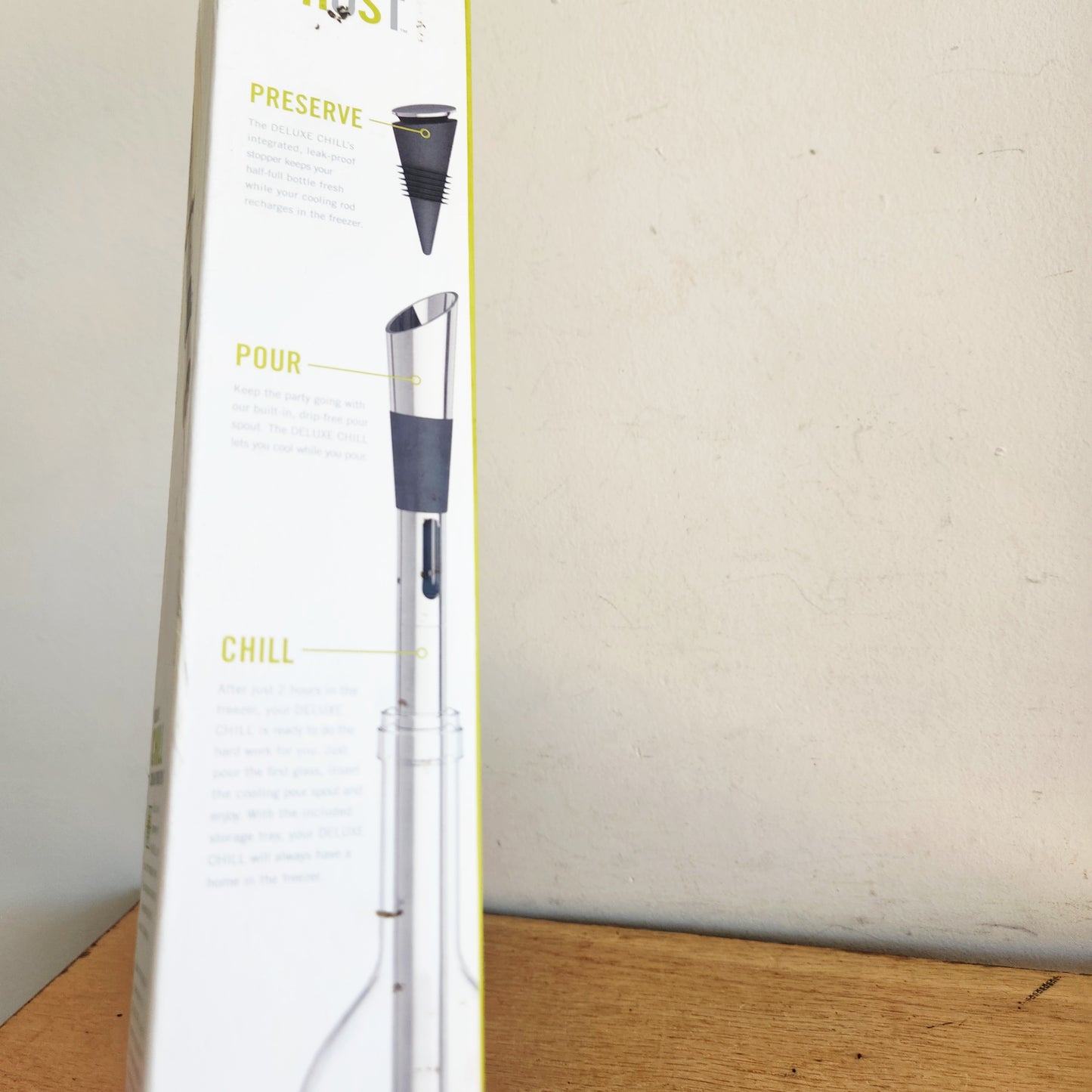 Host Deluxe Wine Chiller Cooling Pour Spout