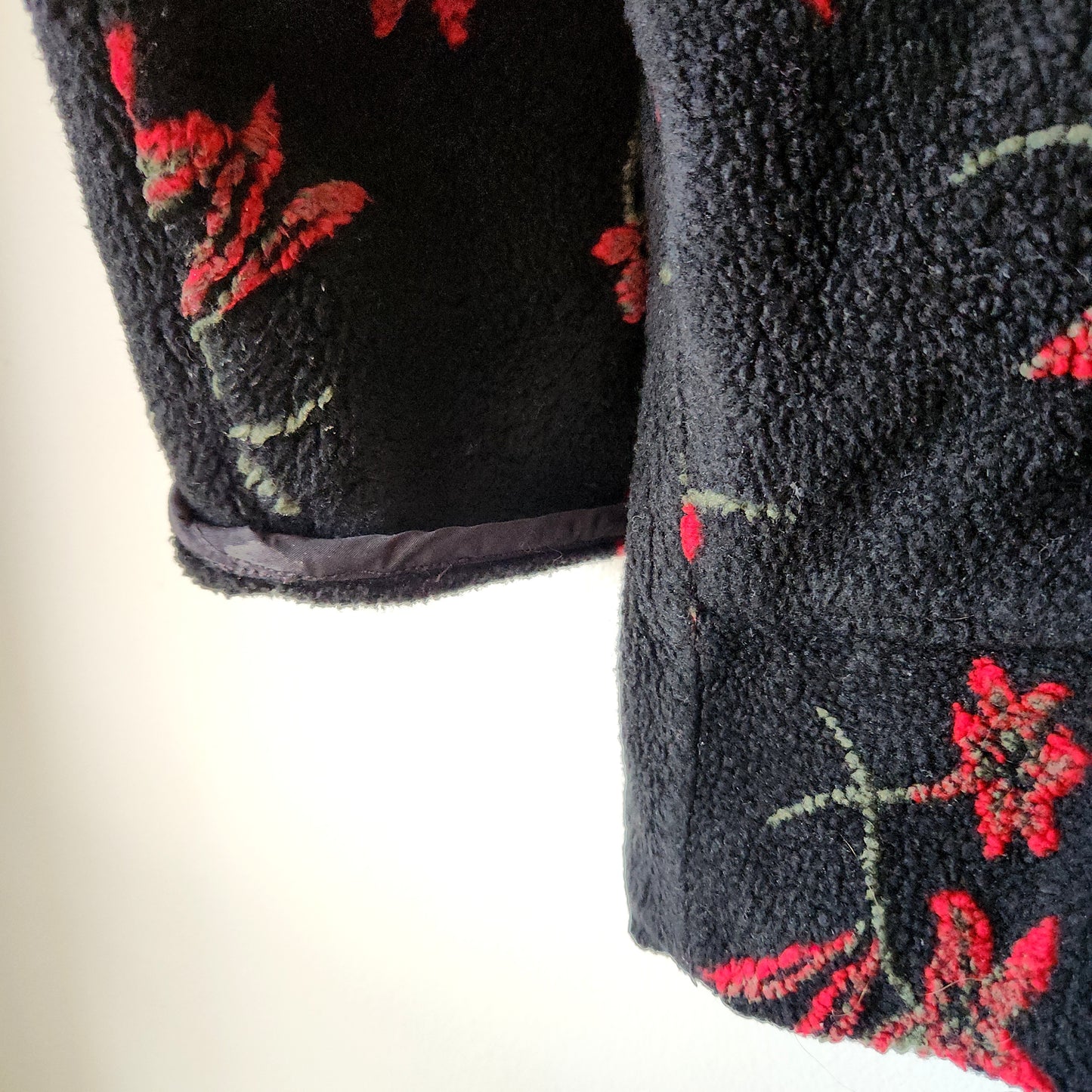 Chuck Roast Oversized Fleece Jacket with Buttons - S