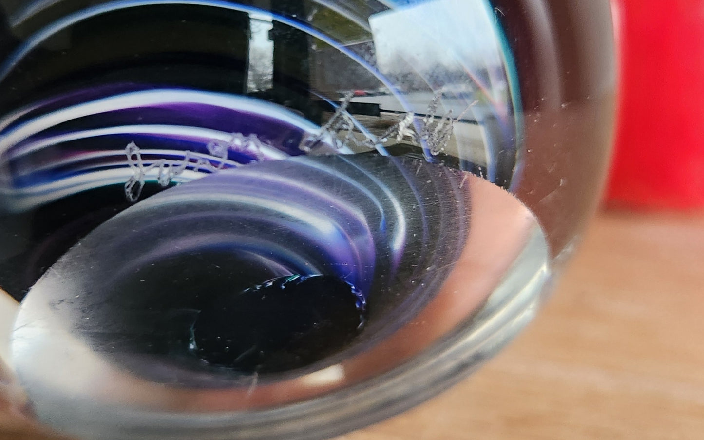 Handblown Glass Paperweight Signed Jason L...