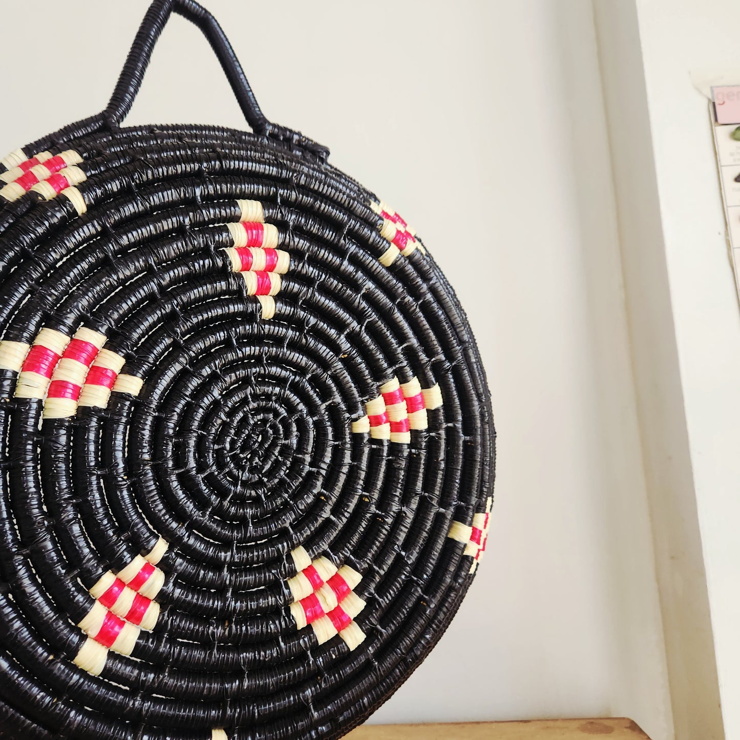Vintage Woven Basket 14"