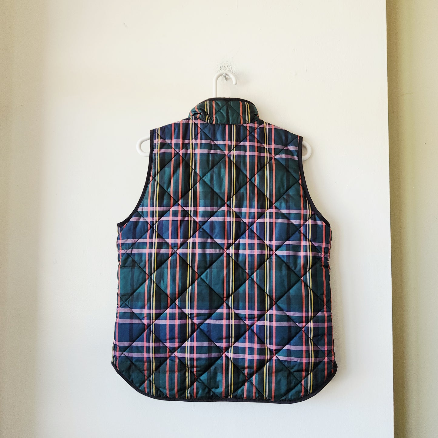 J Crew Plaid Vest - M