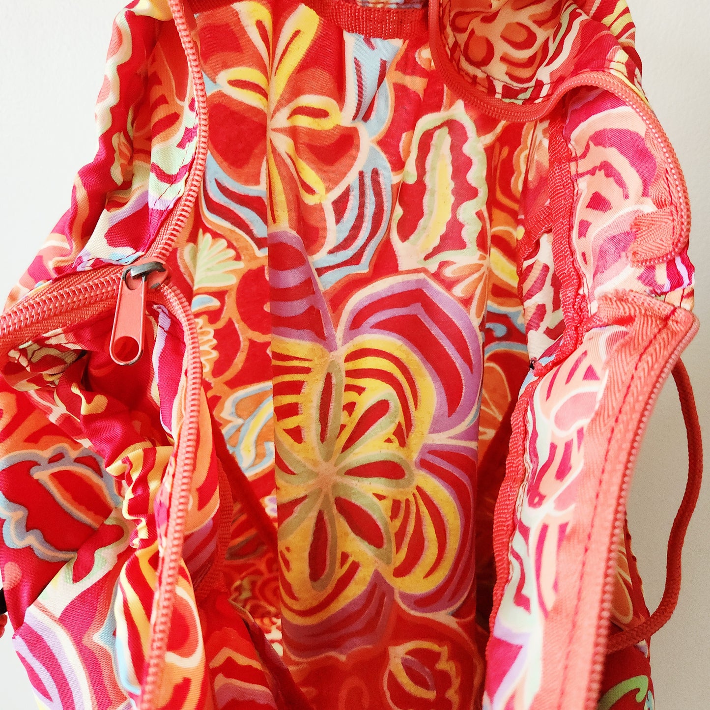 Reisenthel Packable Pattern Zip Top Tote with Drawstring