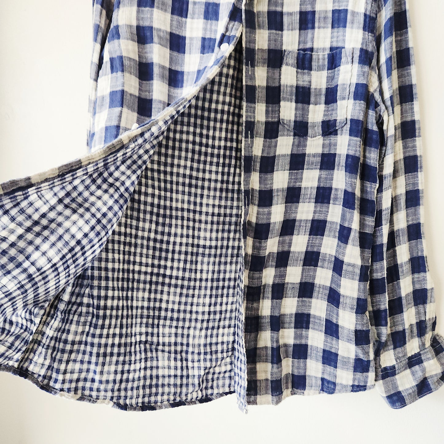 Nordstrom 100% Cotton Trim Fit Button Up Shirt - L
