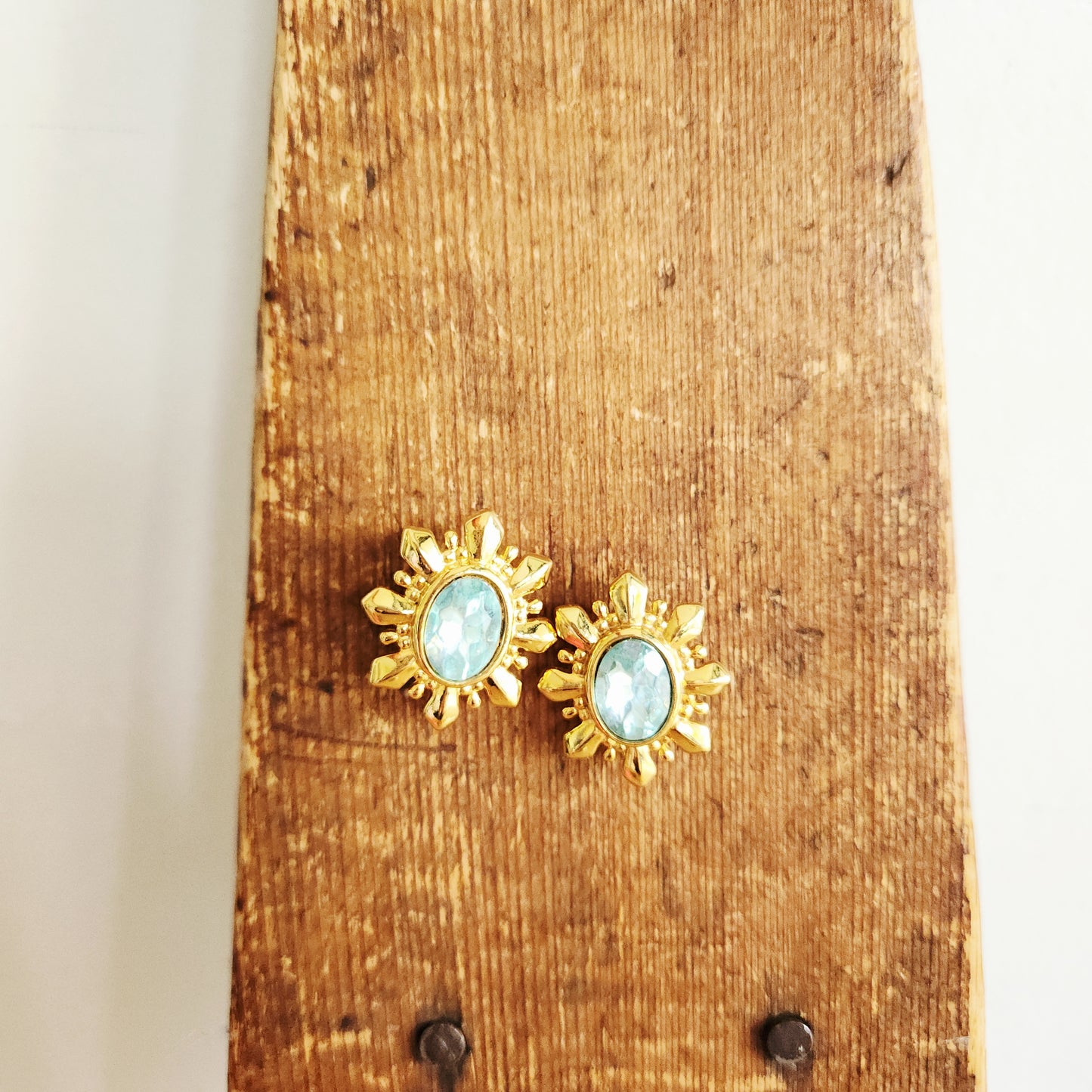 Avon Sunburst Stud Earrings