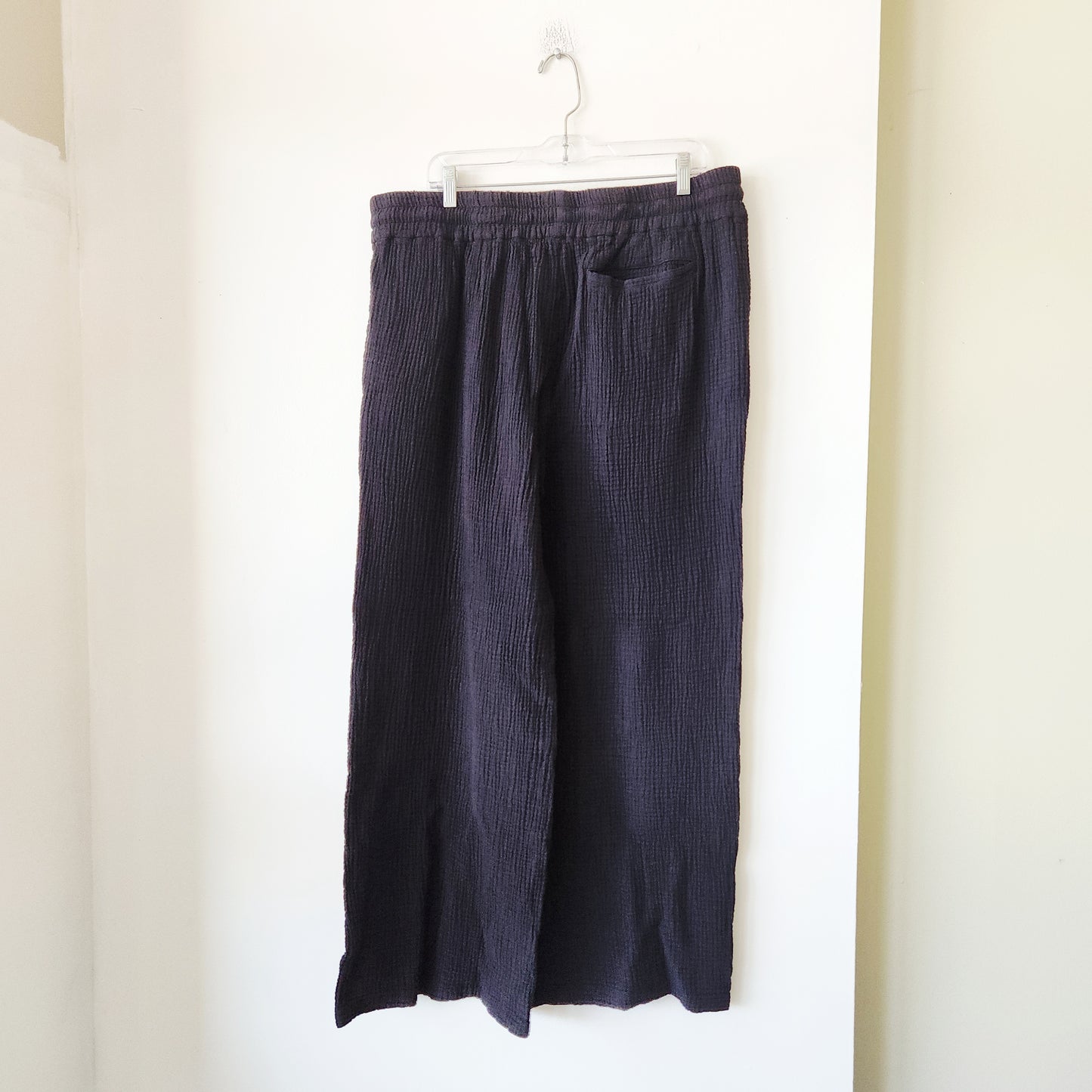 Carbon2Cobalt 100% Cotton Gauzy Drawstring Pants - XL