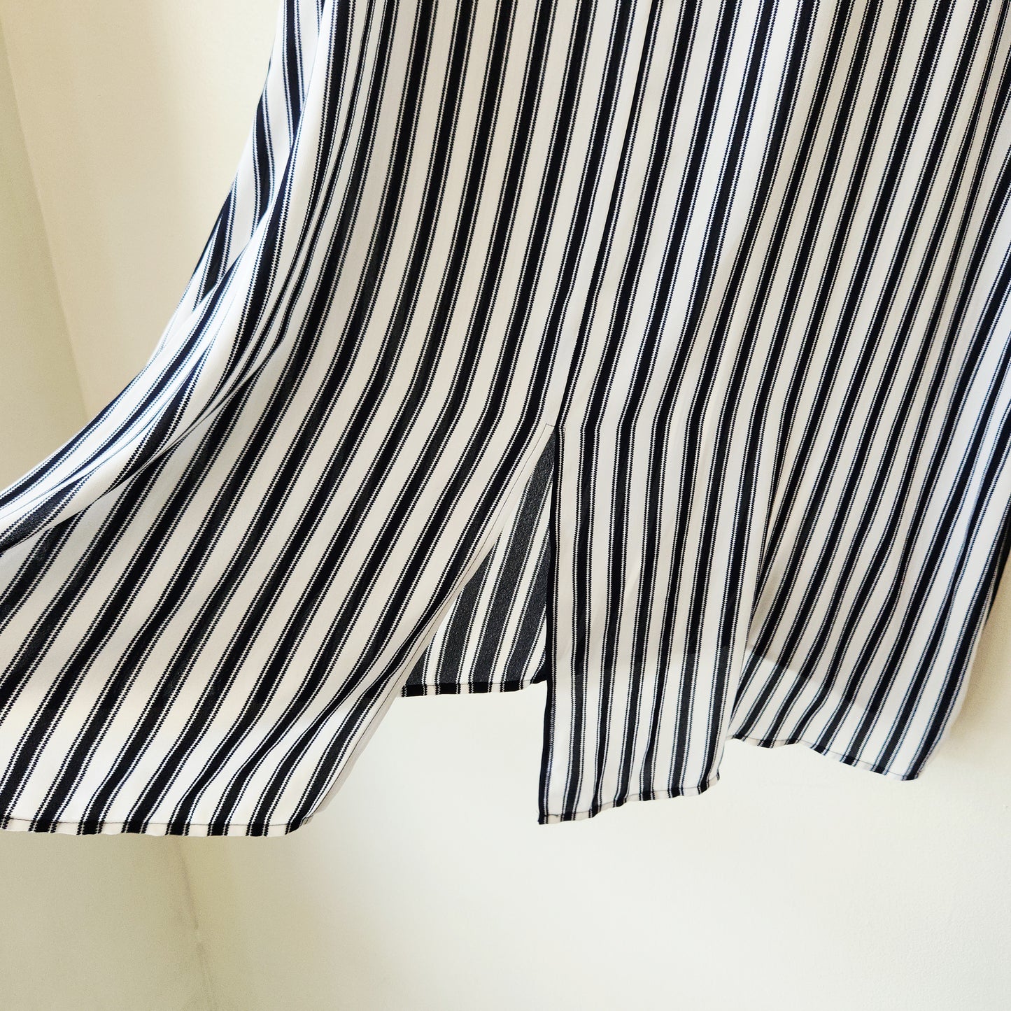 Sejour Navy & White Striped Flowy Tunic Top - 14W - New