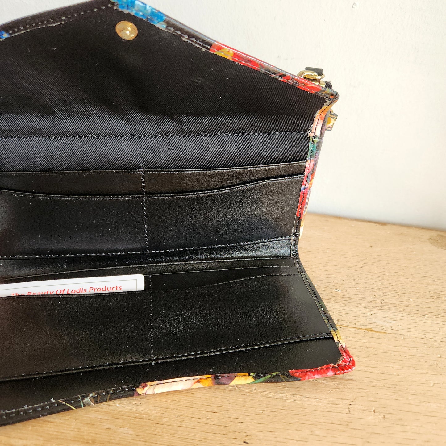 Lodis Wallet with Crossbody Strap - Like New