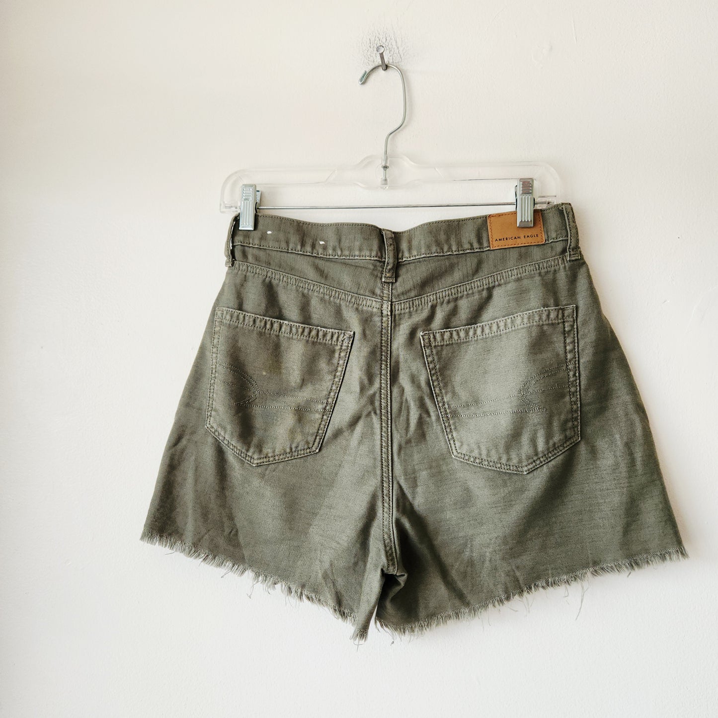 American Eagle High Rise Mom Cut Off Shorts - size 4