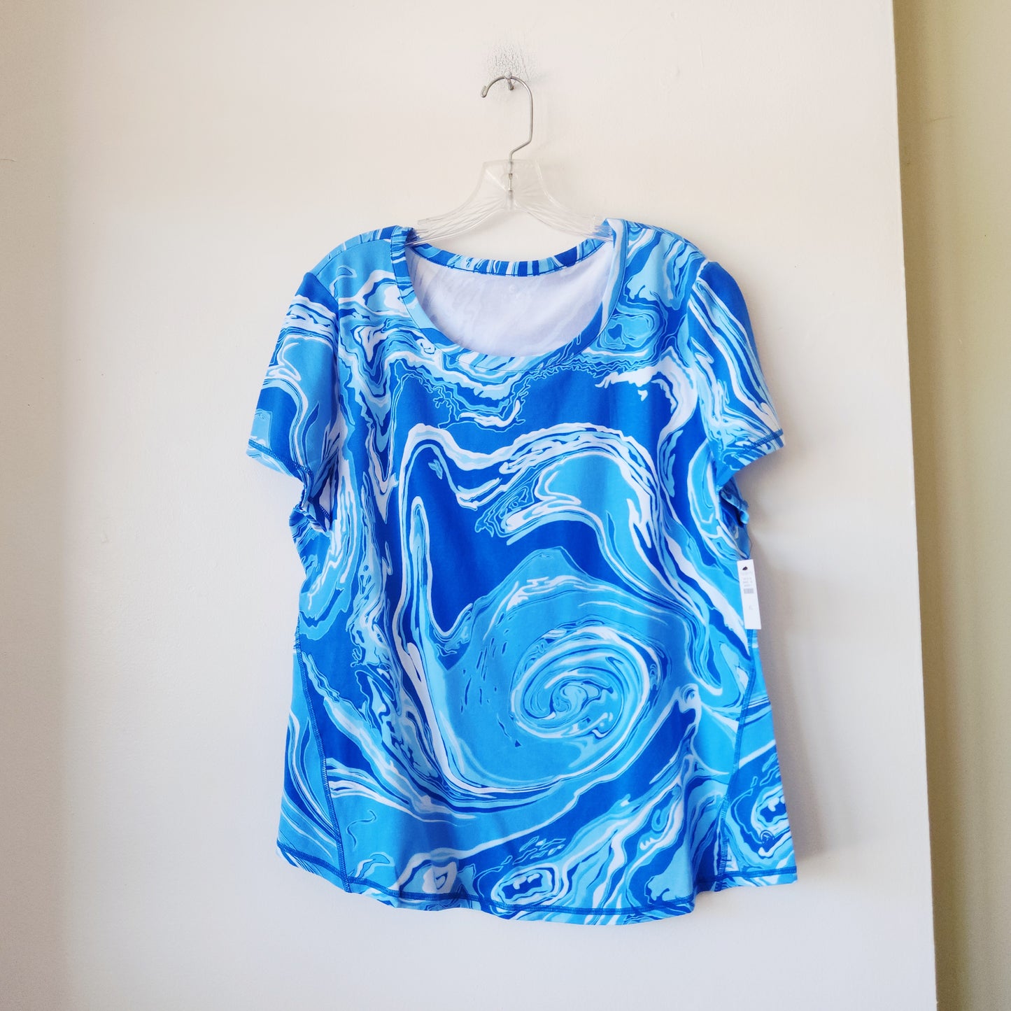 T by Talbots Marble Swirl Tee - XL - New
