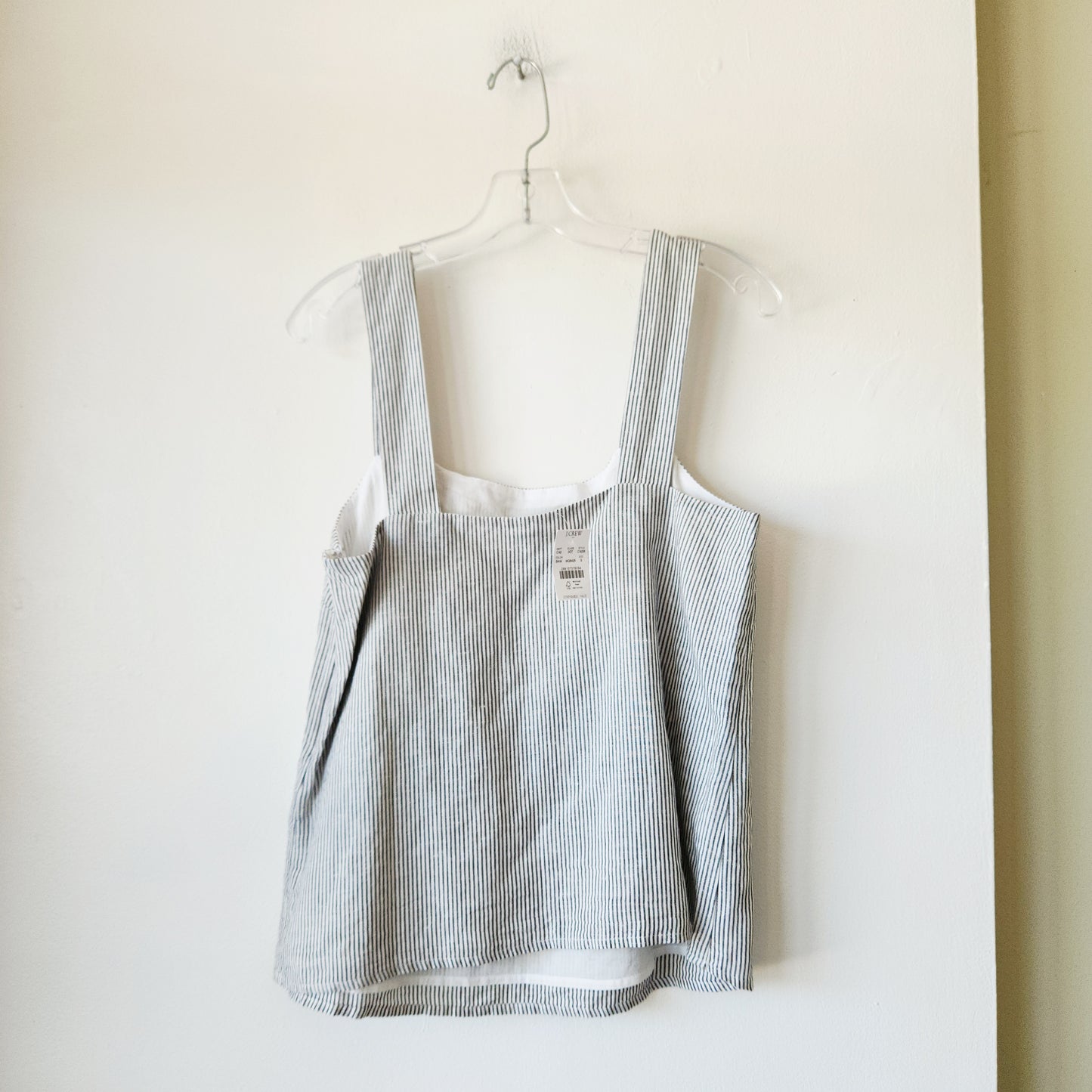 J Crew Factory Striped Linen & Cotton Tank - S - New