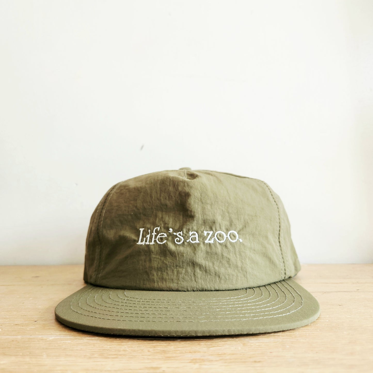 Life's A Zoo Lightweight Nylon Snapback Hat NEW