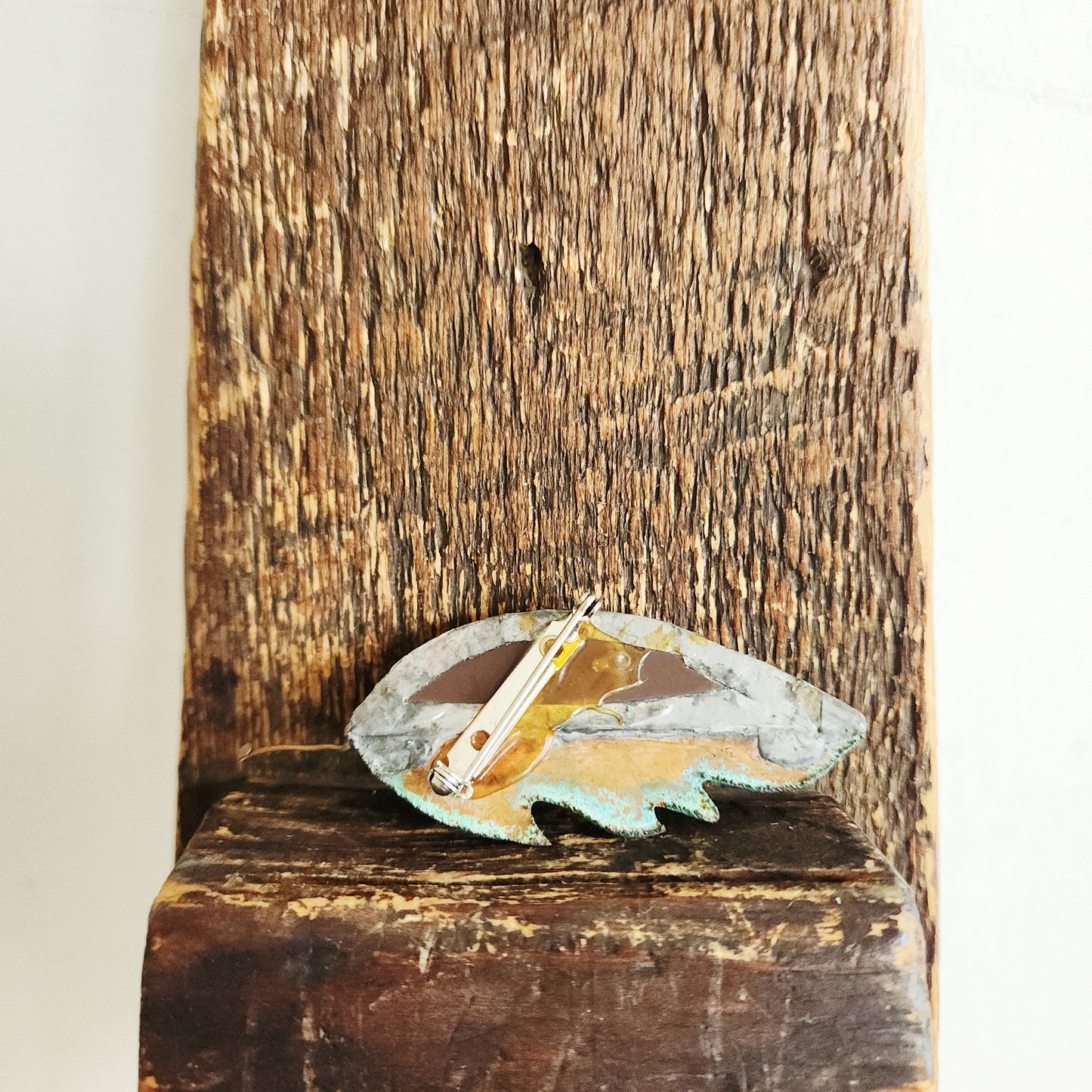Handmade Feather Pin