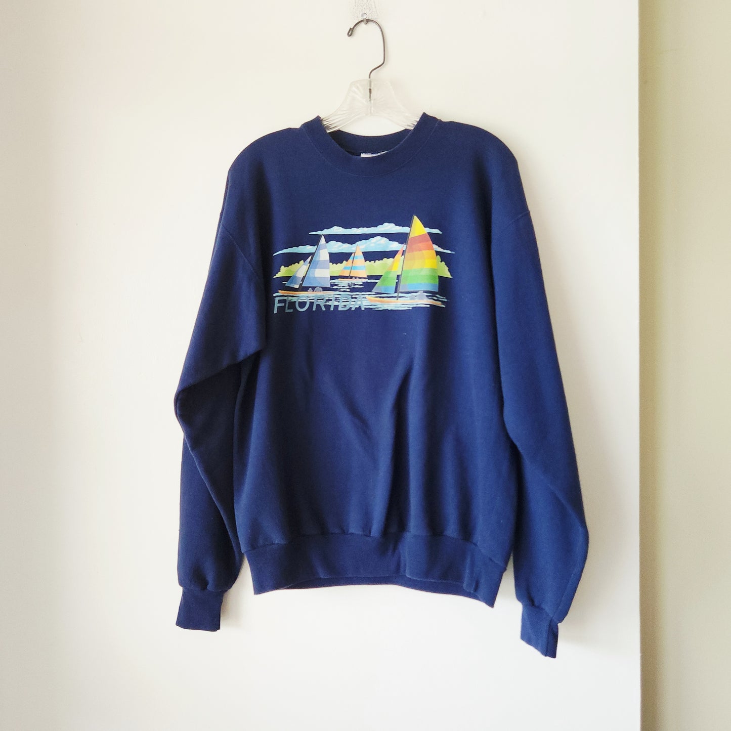 Navy Crewneck Florida Sweatshirt - M