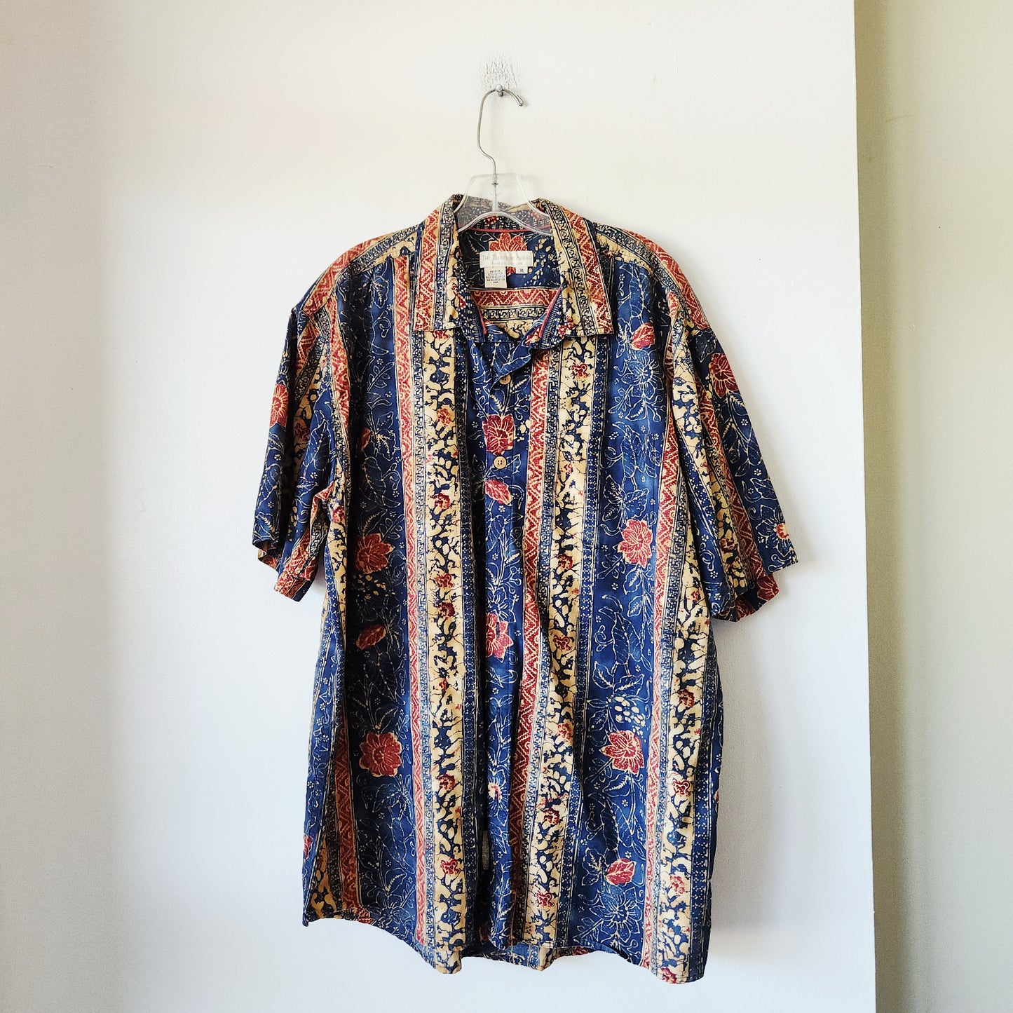 The Territory Ahead 100% Cotton Pattern Button Up Shirt - XL