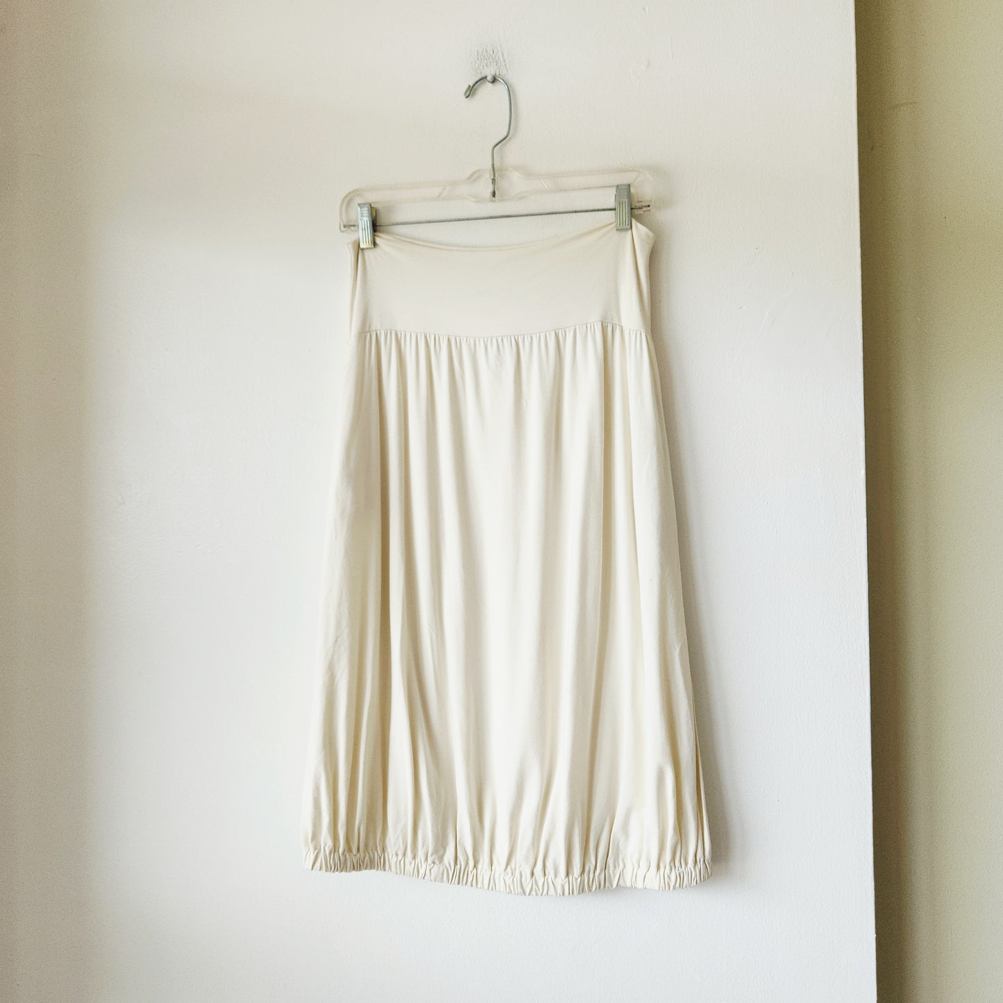 The Masai Co Jersey Elastic Hem Skirt - M