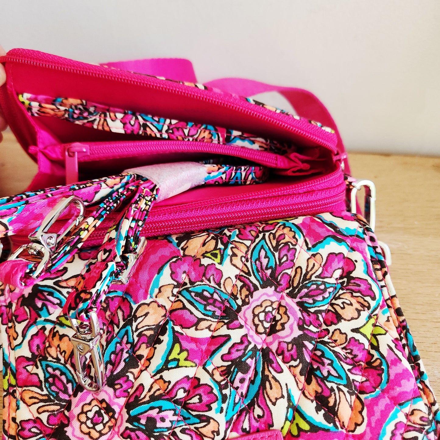 Vera Bradley RFID 3 in 1 Crossbody Purse - New
