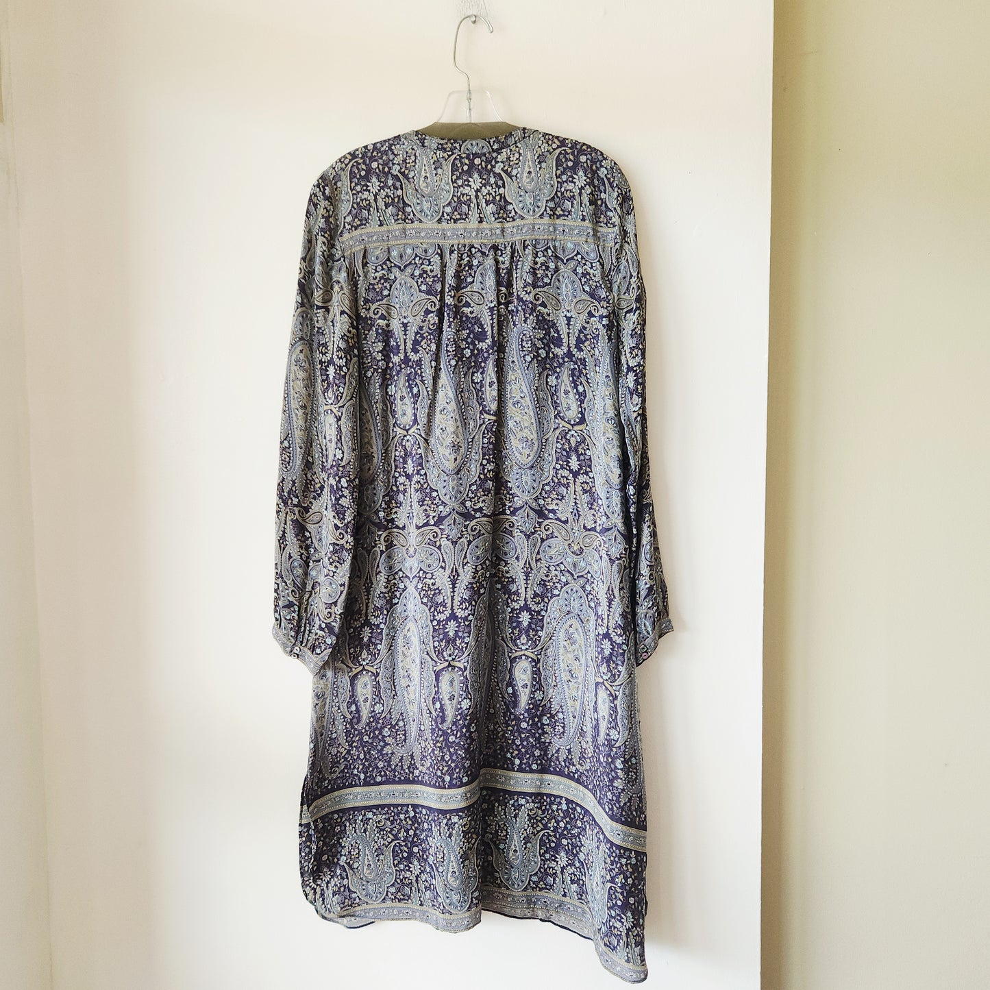 Calypso Saint Barth 100% Silk Loose Fit Tunic Dress - S