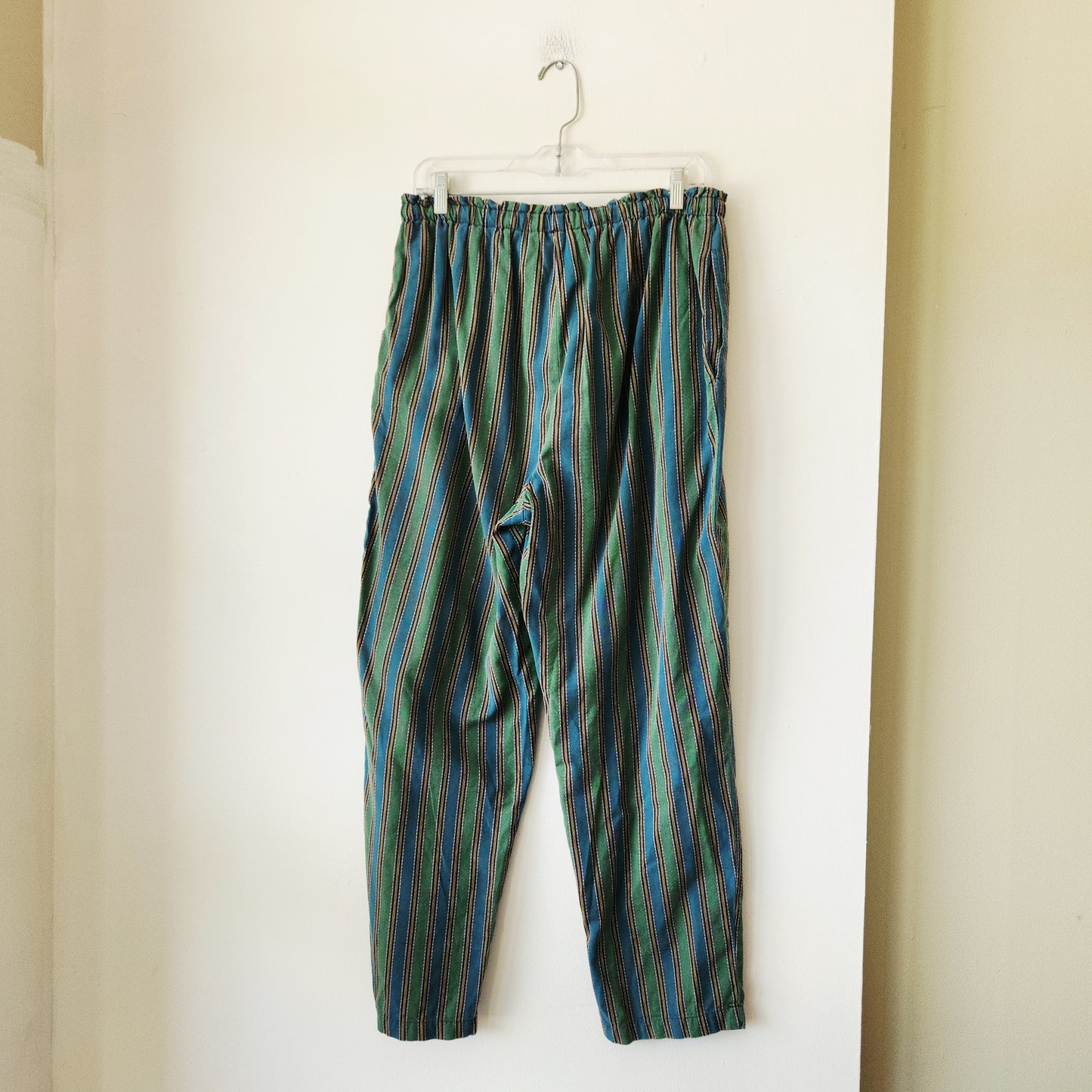 LL Bean 100% Cotton Drawstring Pants - L
