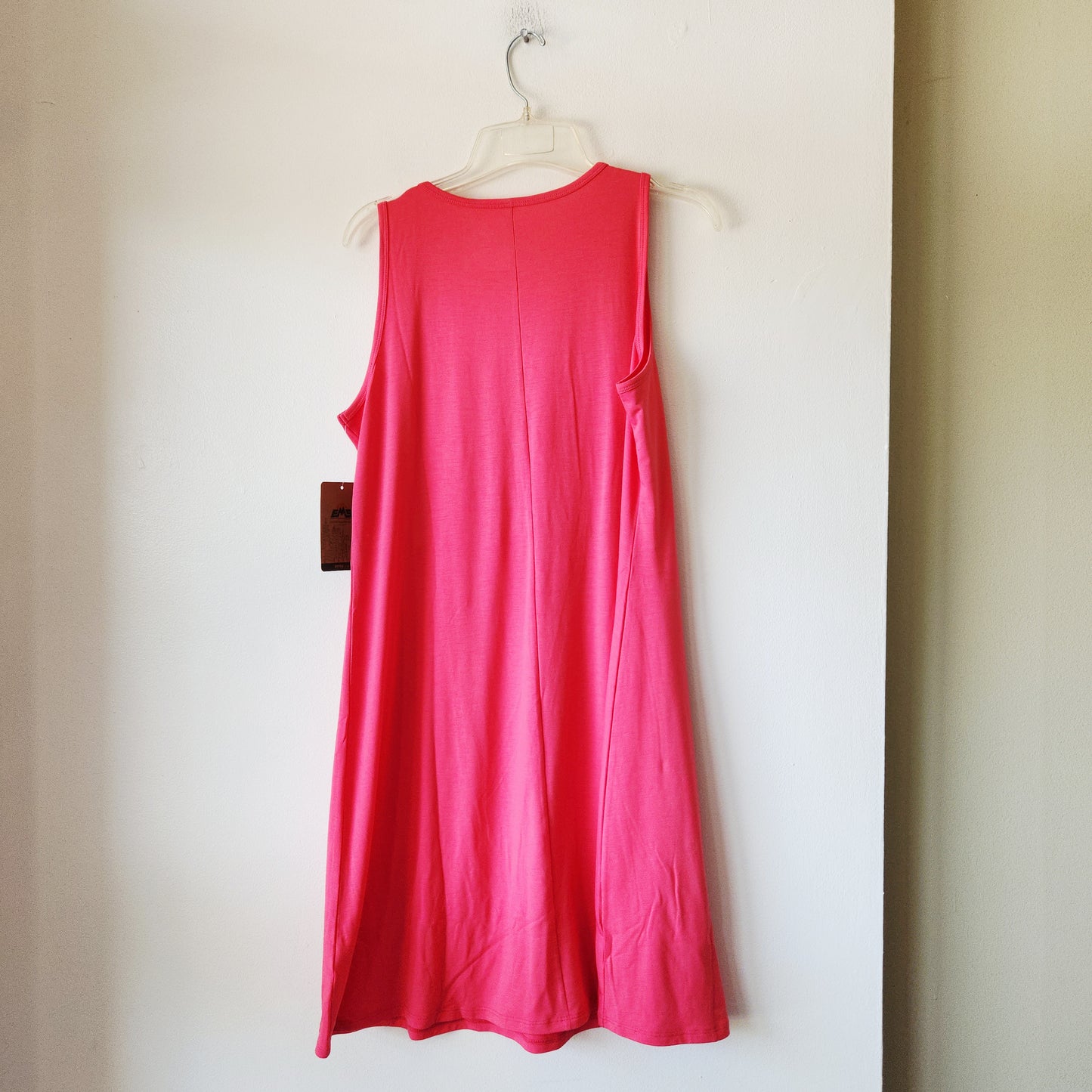 EMS Highland Classic Bright Pink Sleeveless Dress - L - New