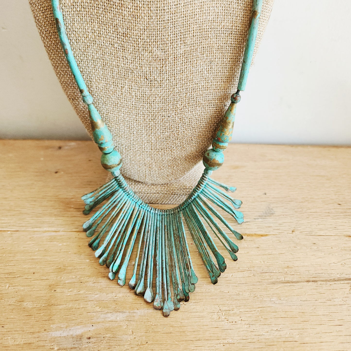 Patina Statement Necklace