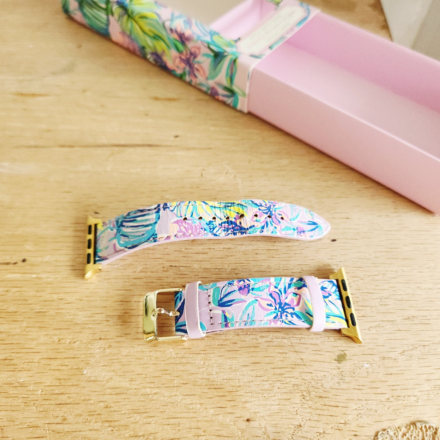Lilly Pulitzer Leather Apple Watch Band