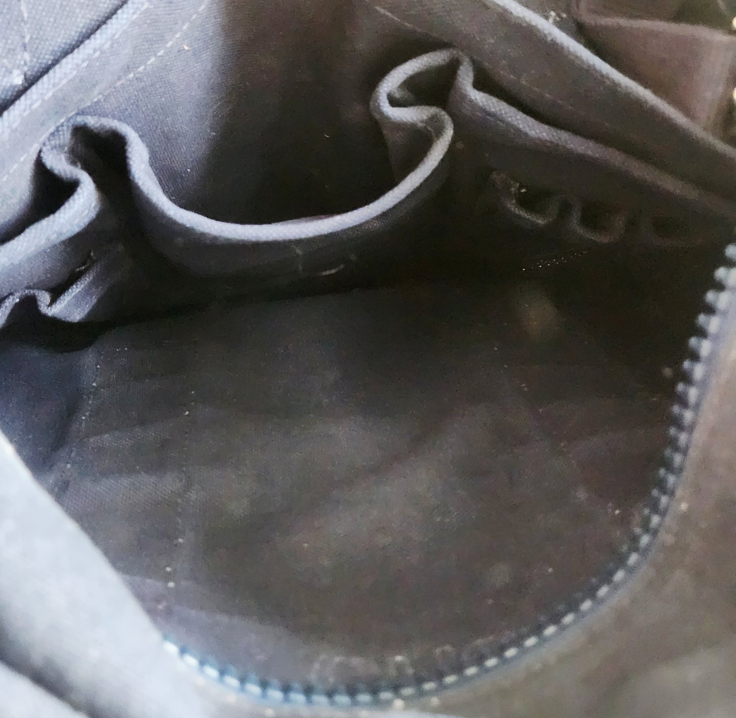 Vintage Land's End Blue Canvas Bags