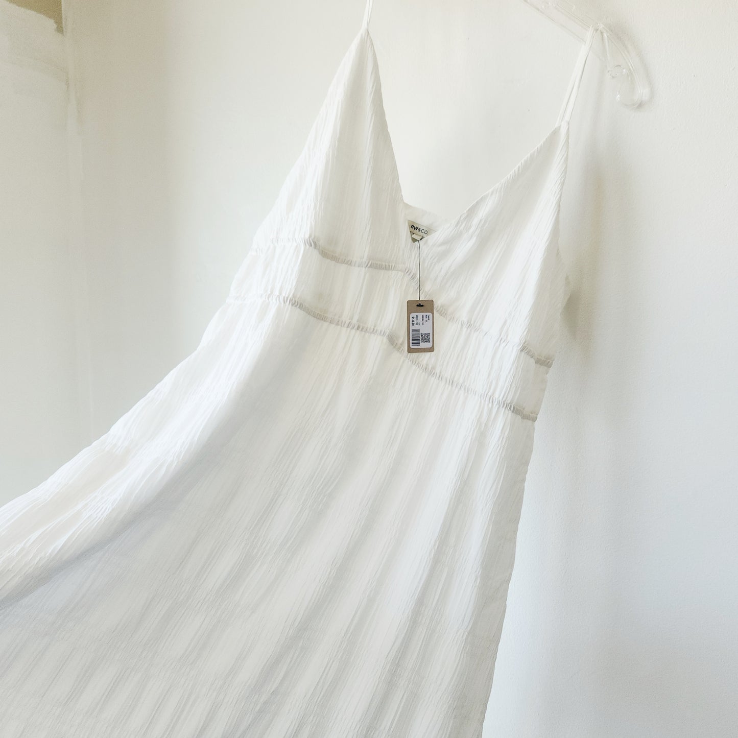 RW&Co White Maxi Sundress - XL - New
