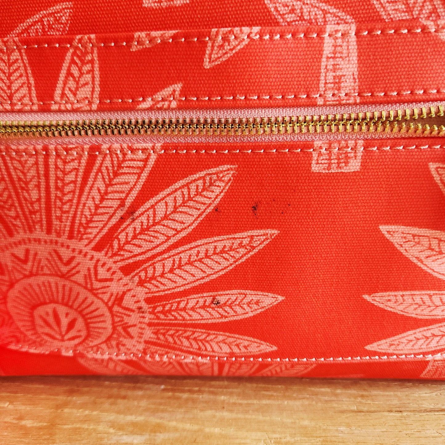 Spartina 449 Zip Top Travel Tote with Matching Change Purse - as is