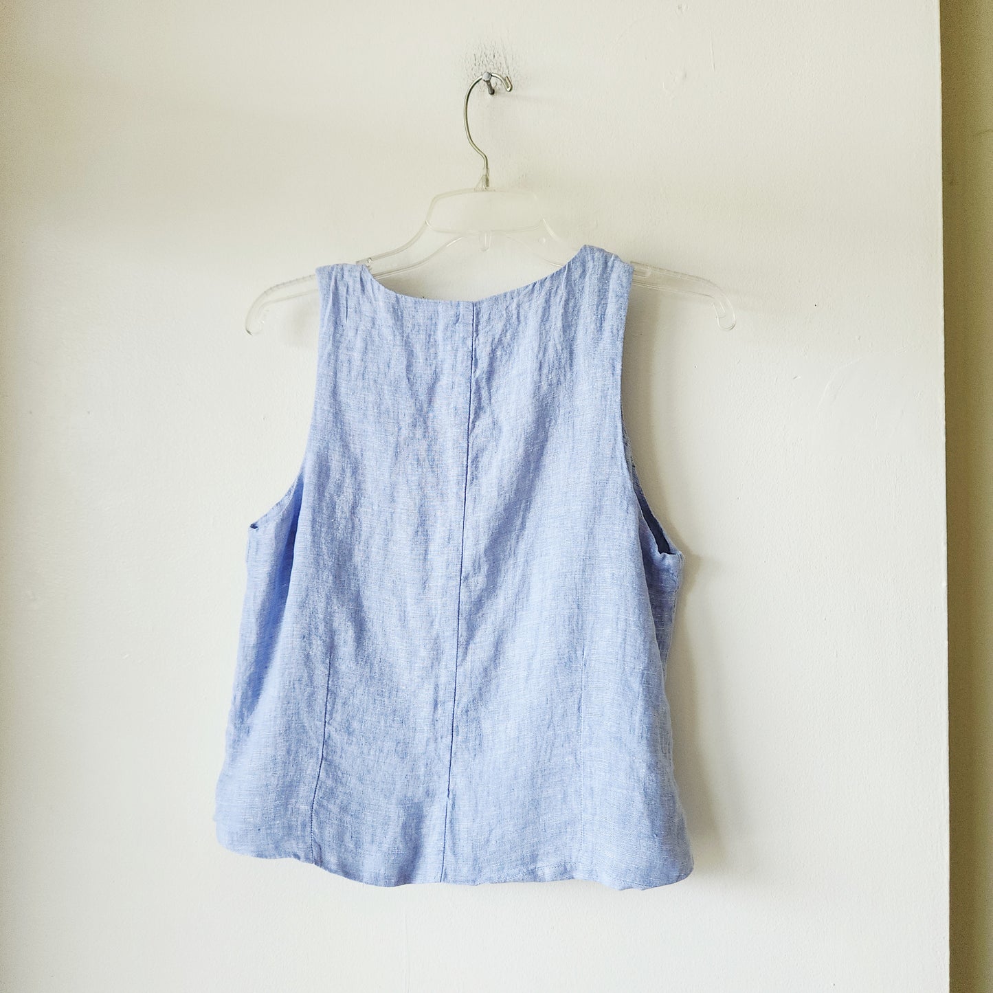 Rachel Zoe 100% Linen Vest - M