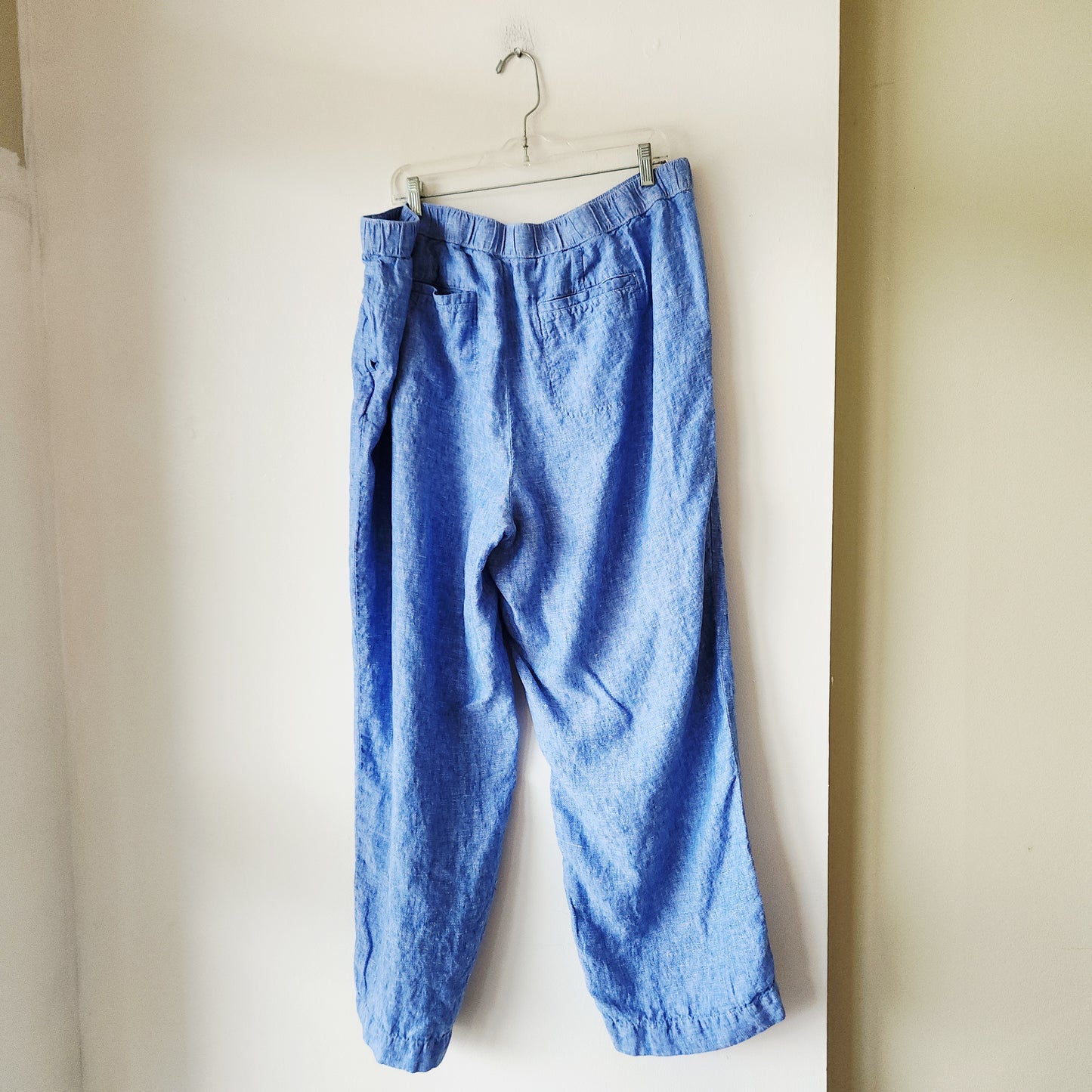 Talbots 100% Linen Pull On Pants - size 2X