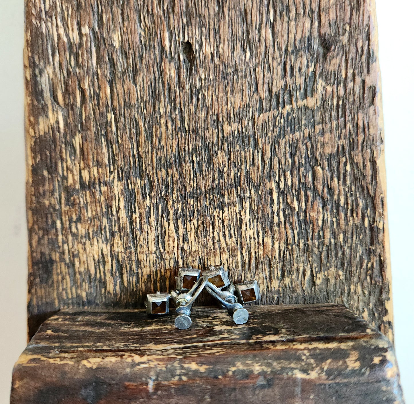 Vintage Sterling Silver Screwback Earrings