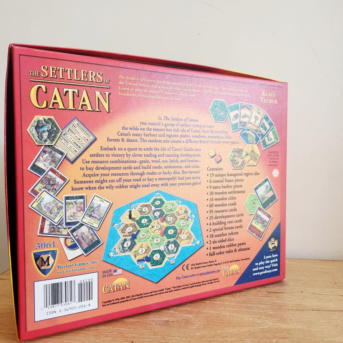 The Settlers of Catan Board Game