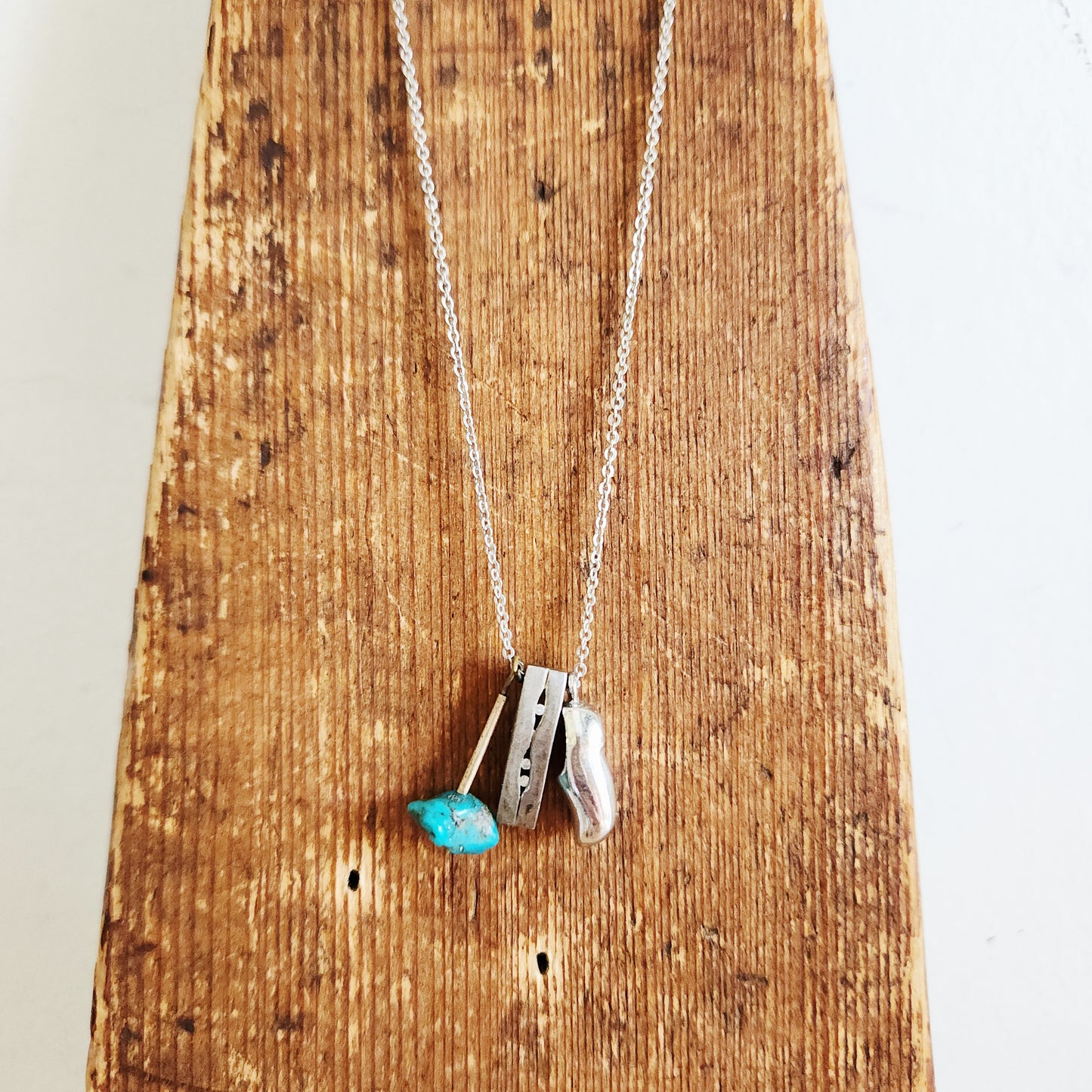 Sterling Silver Chain with Charms