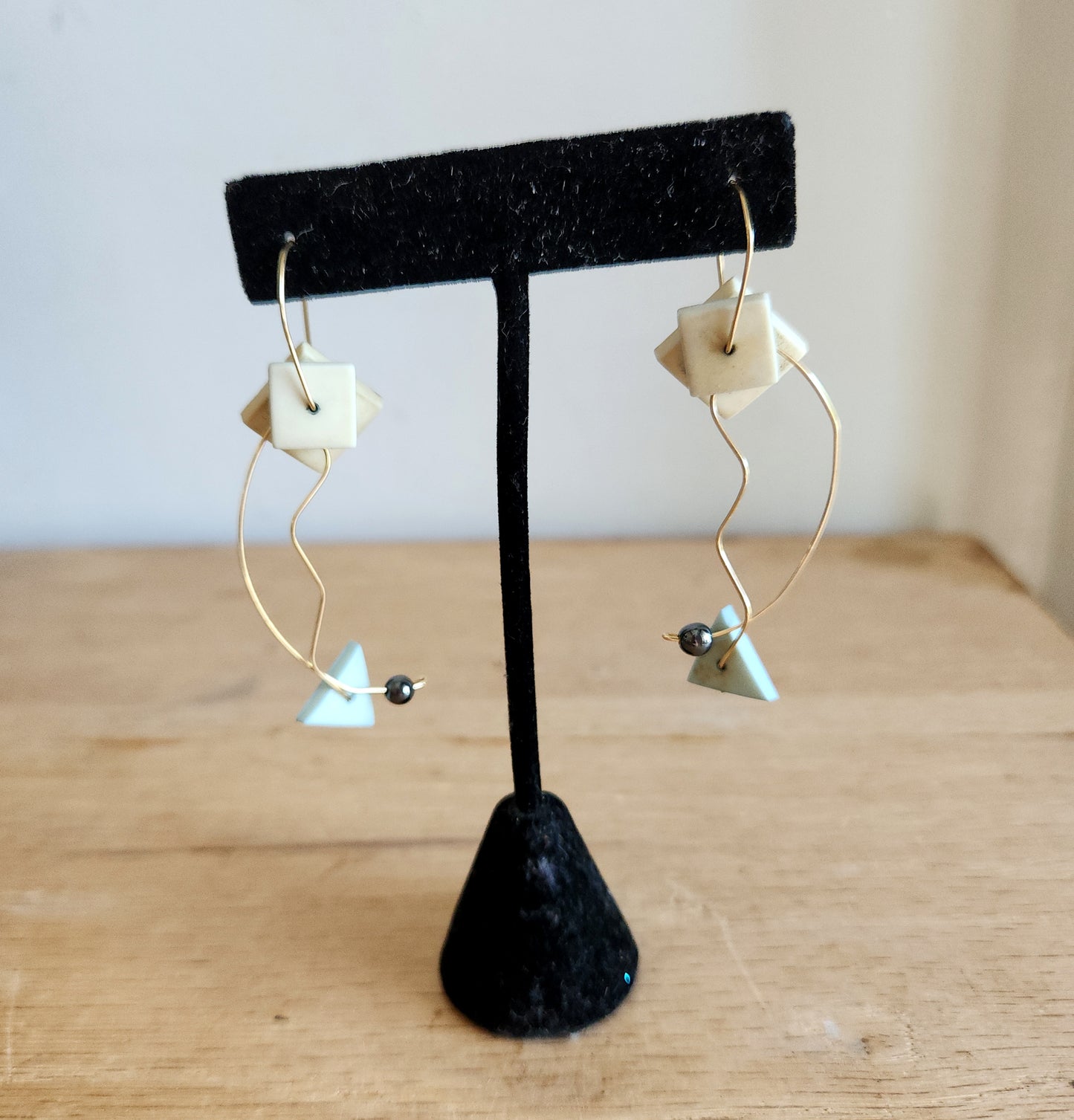 Structured Abstract Earrings